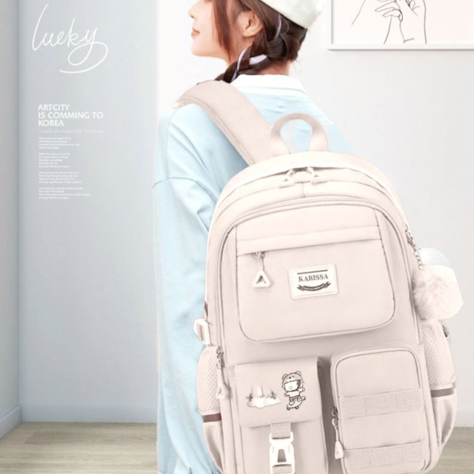 Back to College Yxwen school bag 17
