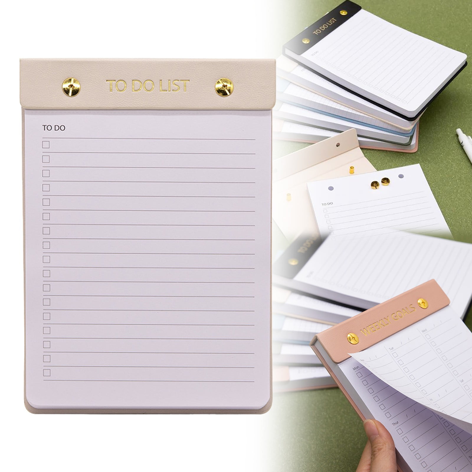 1 Book JWDX Student Notebook: 120+ Page Daily Planner & Organizer for Effective Time Management, Homework Tracking, Goal Setting & Productivity – Ideal for School One Size A - Image 1