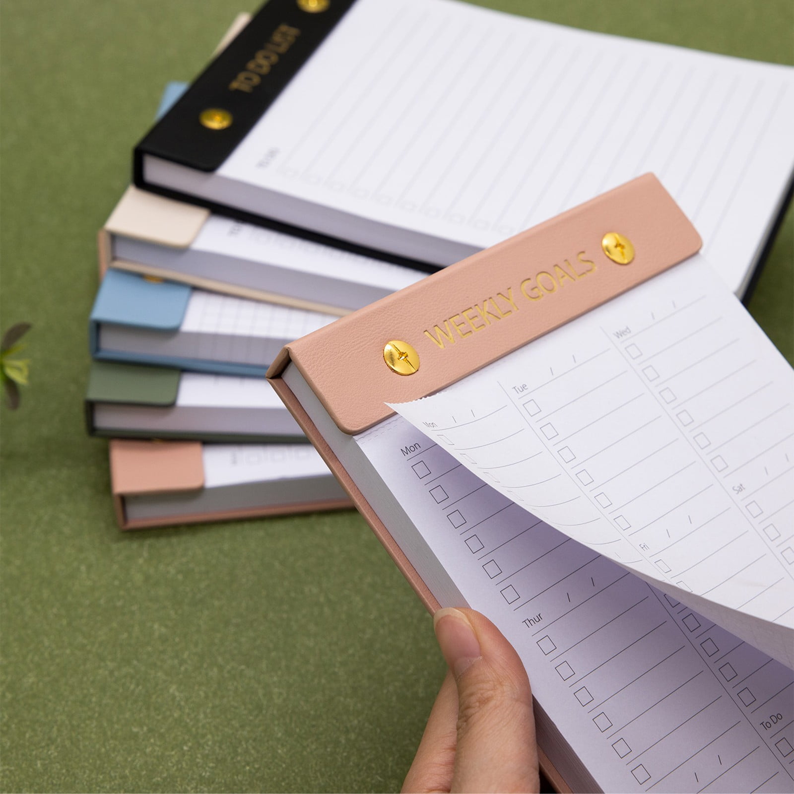 1 Book JWDX Student Notebook: 120+ Page Daily Planner & Organizer for Effective Time Management, Homework Tracking, Goal Setting & Productivity – Ideal for School One Size E - Image 4