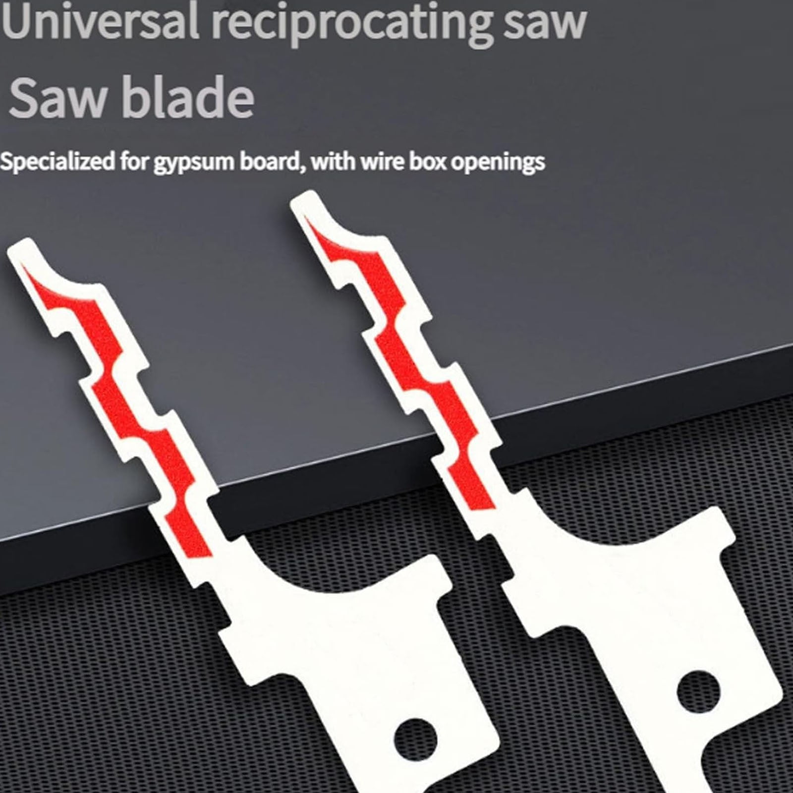 Drywall Metal Repair Saw Blades, Drywall Reciprocating Saw Blades JWDX, One Drywall Metal Repair Saw Blade * 10 Drywall Access Metal Drywall Reciprocating for Drywall One Size*10 Silver*10 - Image 4