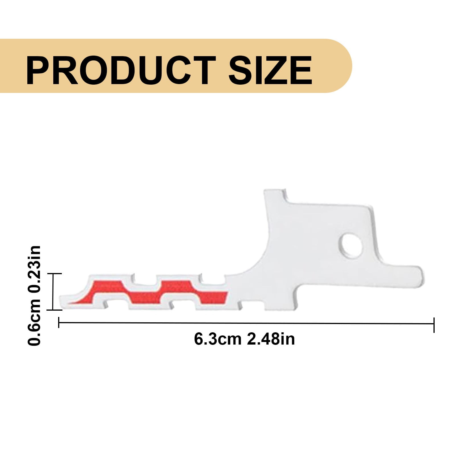 Drywall Metal Repair Saw Blades, Drywall Reciprocating Saw Blades JWDX, One Drywall Metal Repair Saw Blade * 10 Drywall Access Metal Drywall Reciprocating for Drywall One Size*10 Silver*10 - Image 5