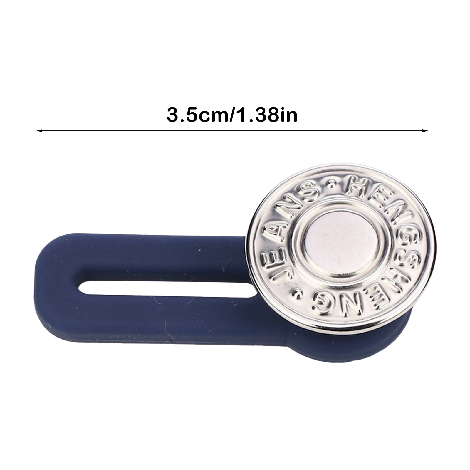 Jeans Button Extender JWDX, 1 Button Extender Button Extenders for Jeans Pants Button Extender Waist Extenders for Pants for Women for Men No Sewing Instant Waistband Extension 11.8 Inches 11.8