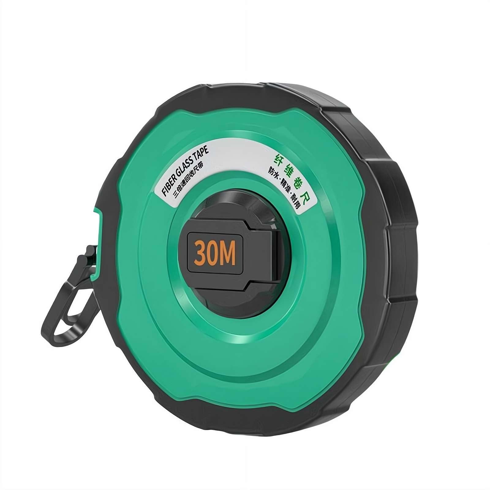 Disc Tape Measure a JWDX, 1 20M Measuring Tape Measuring Tape Metric Tape Measure Double Scale Soft Leather Ruler Measurement Tape with for Surveying Engineering One Size C - Image 1