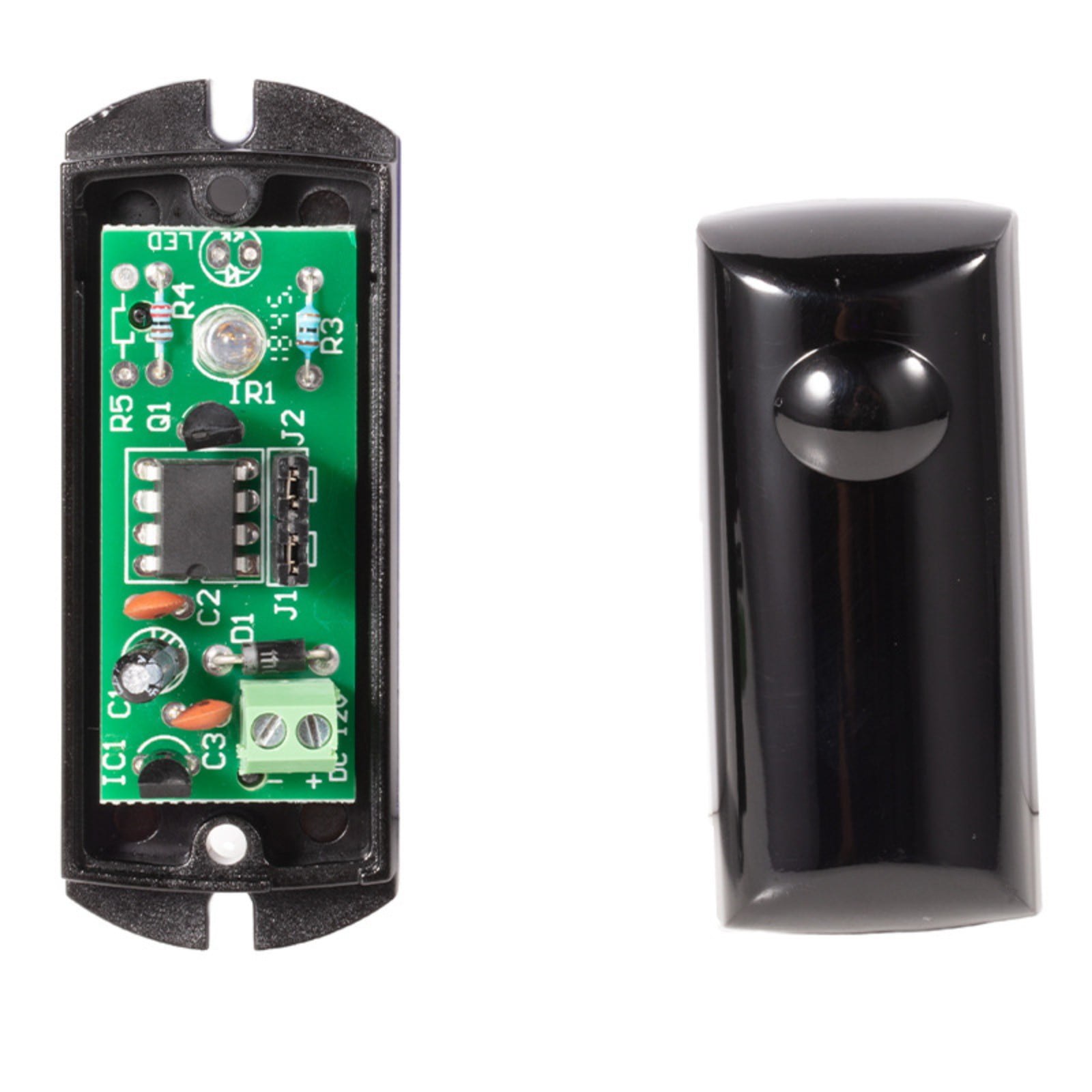 Infrared Radio Alarm JWDX, 1* Anti-Theft Alarm 1Pc Single Beam Infrared Detector Alarm Barrier Sensor Photoelectric Home One Size Black - Image 7