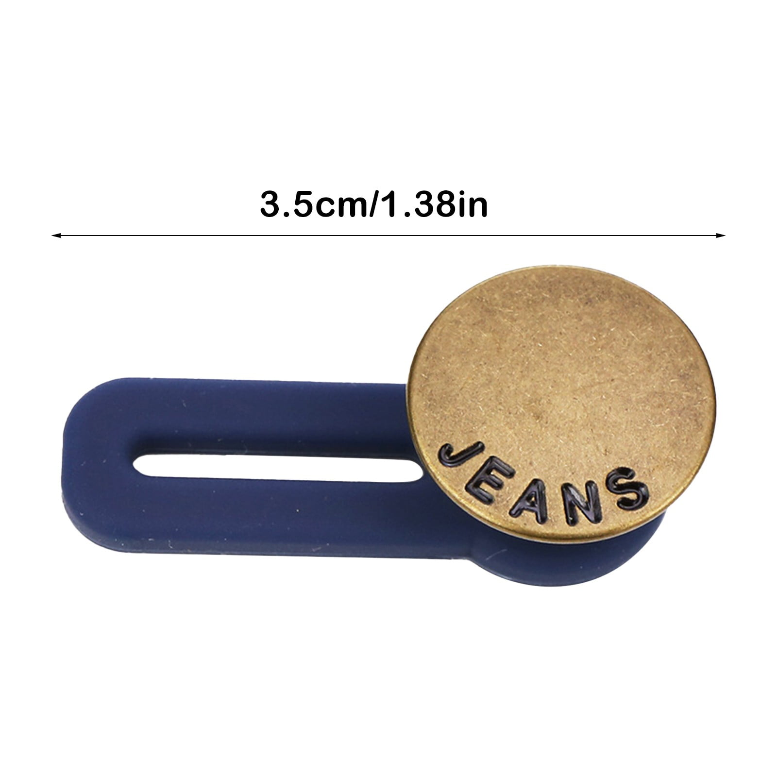 Jeans Button Extender JWDX, 1 Button Extender Button Extenders for Jeans Pants Button Extender Waist Extenders for Pants for Women for Men No Sewing Instant Waistband Extension 11.8 Inches 11.8