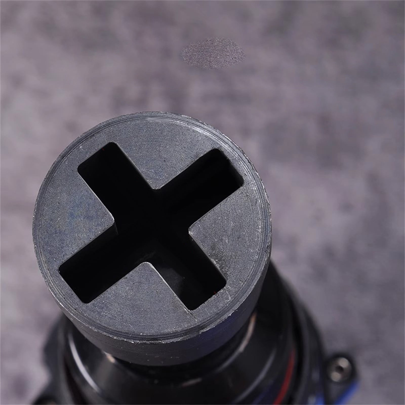 Special Socket Wrench for Jack JWDX, 1 Set of Jack Sockets Jack Socket Sleeve Adapter – Heavy Duty Stabilizer Jack Drill Adapter for Rv Trailer Vehicle – 1/2” Hex to 3/4” Square Drive Fit One Size Black - Image 4