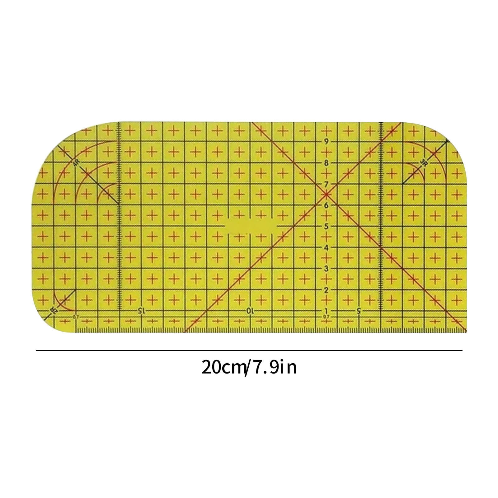 Ironing Ruler JWDX, 1*Ironing Ruler Hot Ironing Ruler Hot Ironing Measuring Ruler Patchwork Tools for Clothing Makin One Size Yellow - Image 3