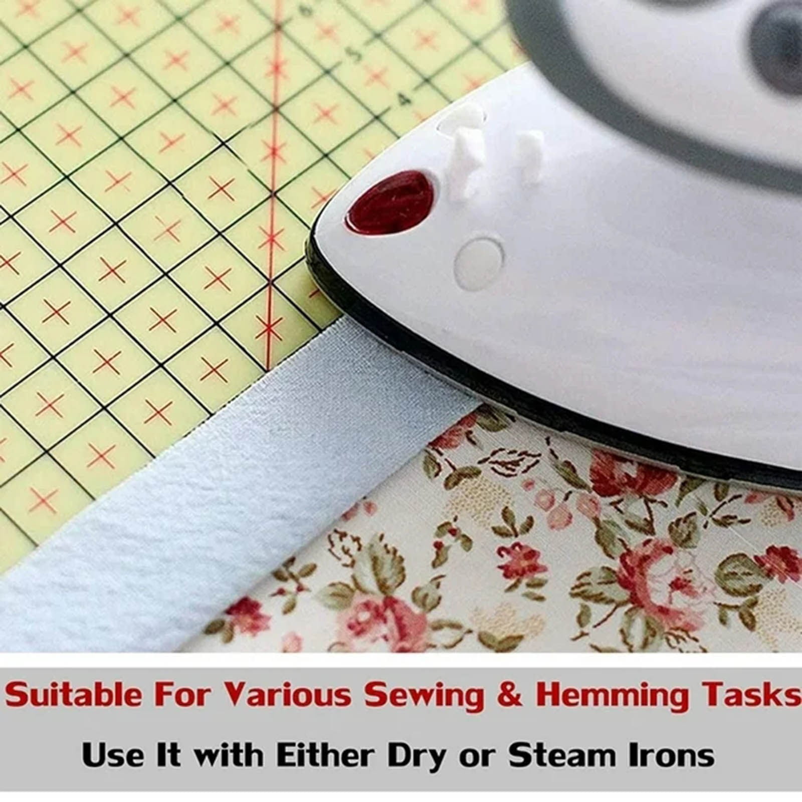 Ironing Ruler JWDX, 1*Ironing Ruler Hot Ironing Ruler Hot Ironing Measuring Ruler Patchwork Tools for Clothing Makin One Size Yellow - Image 4