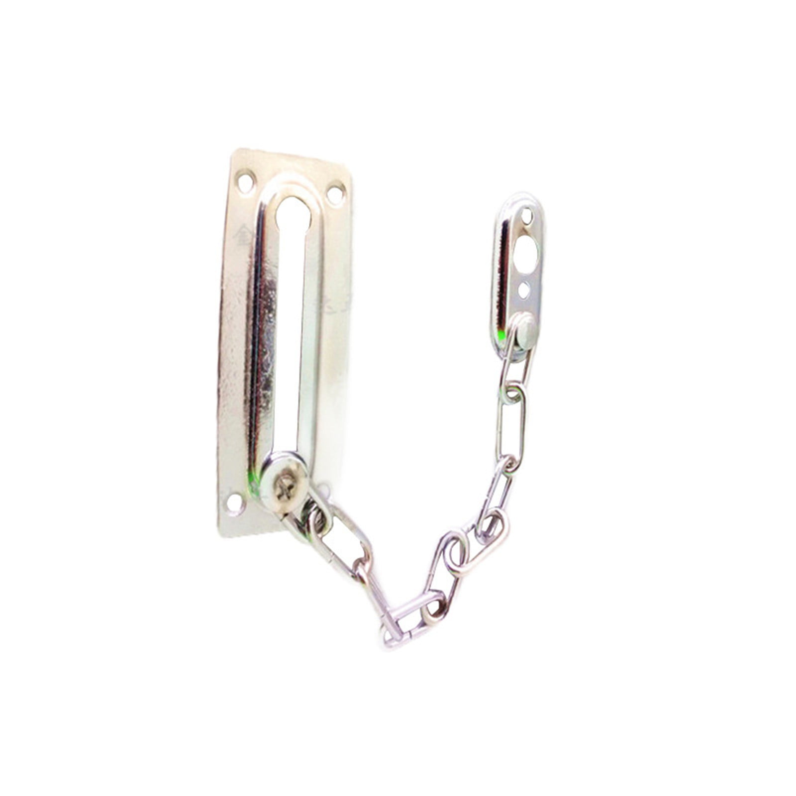 Anti-Theft Door Chain JWDX, 1 Anti-Hotlink Door Chain Lock Stainless Chain Guard Heavy Duty Door One Size Silver - Image 4