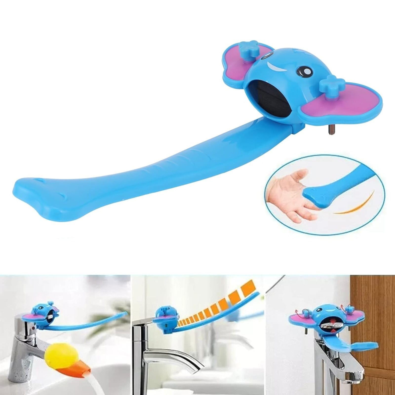 Chǐldrən's Hand Washing Extender Pink JWDX, 1x Chǐldrən's Hand Washing Extender Faucet Handle Extender Handle Extender Faucet Extender for Kids Handle Extender for Bathroom Chǐldrən One Size Pink - Image 7