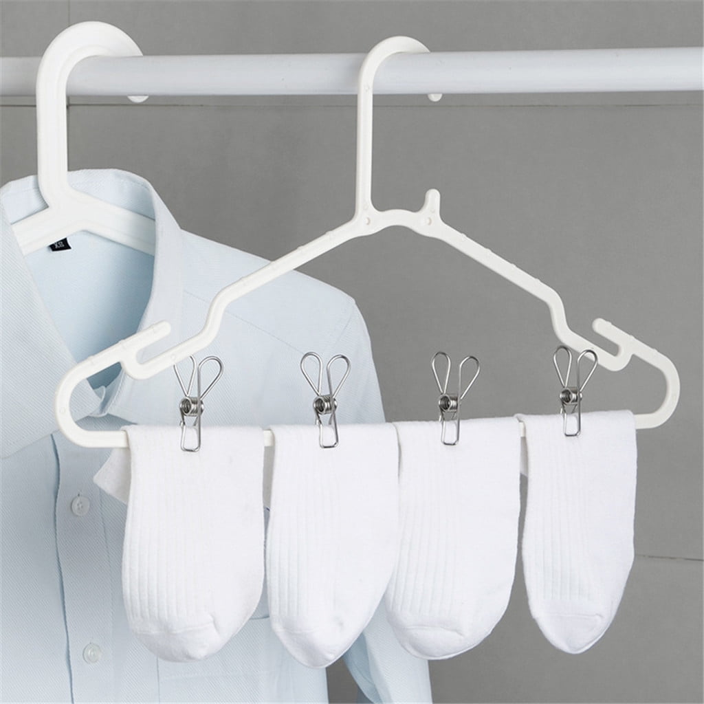 Clothespins 20Pcs 5.5Cm Opp Bag JWDX, 20 * Outdoor Camping Clothes Drying Rack Clip Hanging Outdoor Travel Windproof Clothes Line Drying Rack Clamp 20Pcs One Size Silver - Image 7