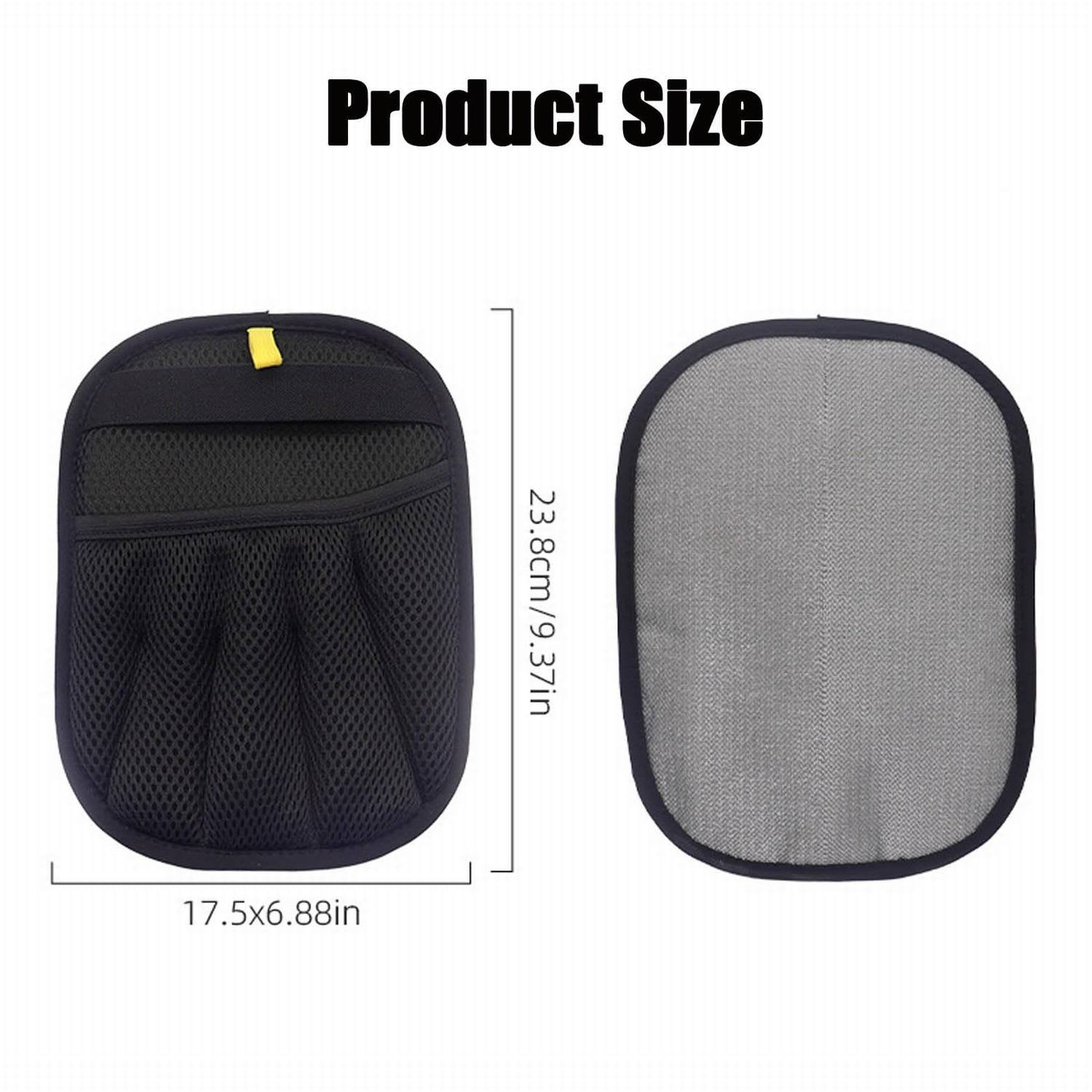 Pet Hair Removal Gloves JWDX, 1 Glove*2 Pet Hair Removal Glove Double Reusable Pet Hair Remover Electrostatic Gloves for Couch Furniture Clothing One Size*2 Black*2 - Image 3