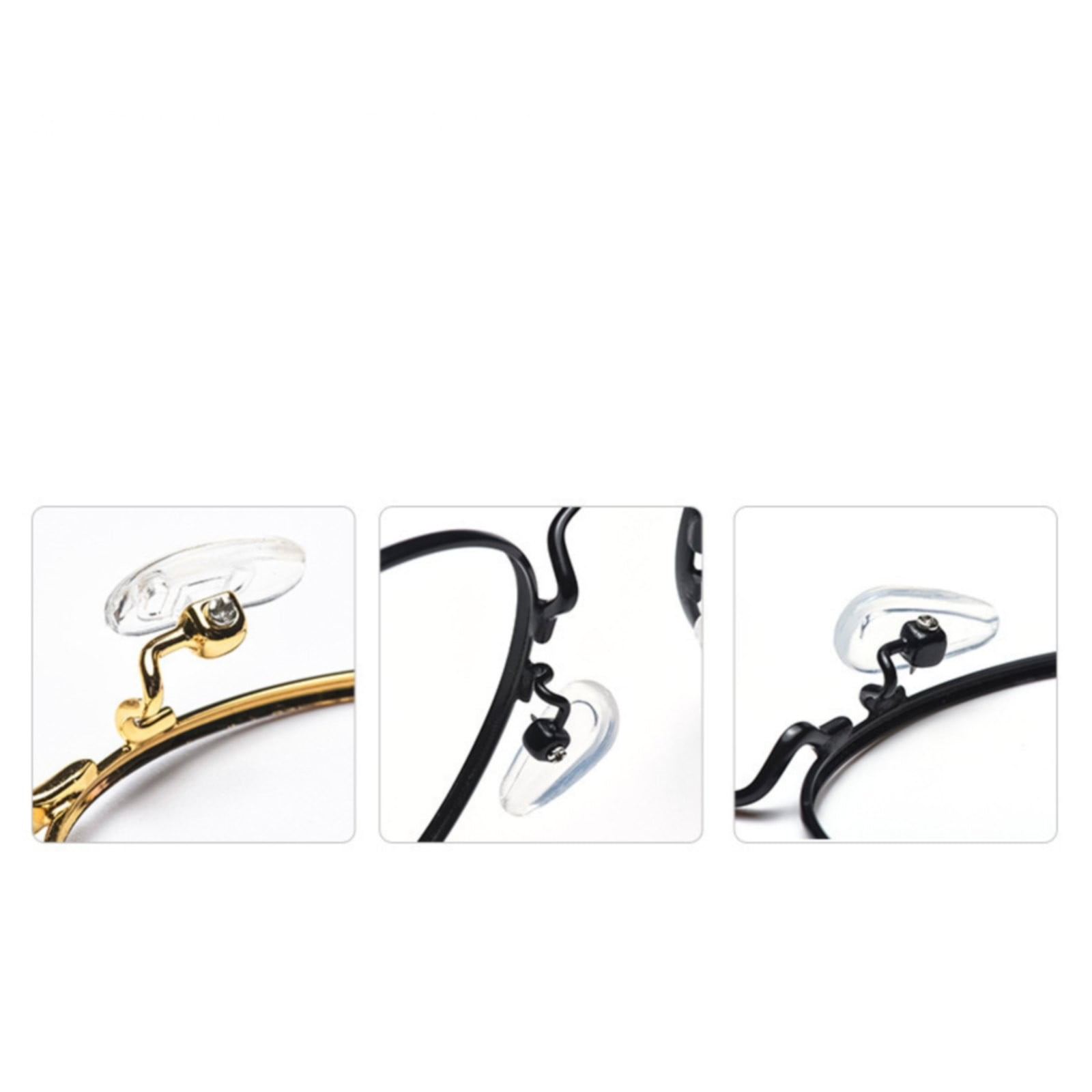 1 Set Of Glasses Screws A Set Of Eyeglass Screws 1 Set Glass Screws Screwdriver Kits Glasses Repair Kit Glasses Screws Tiny Screws For Glasses JWDX One Size Gold - Image 4