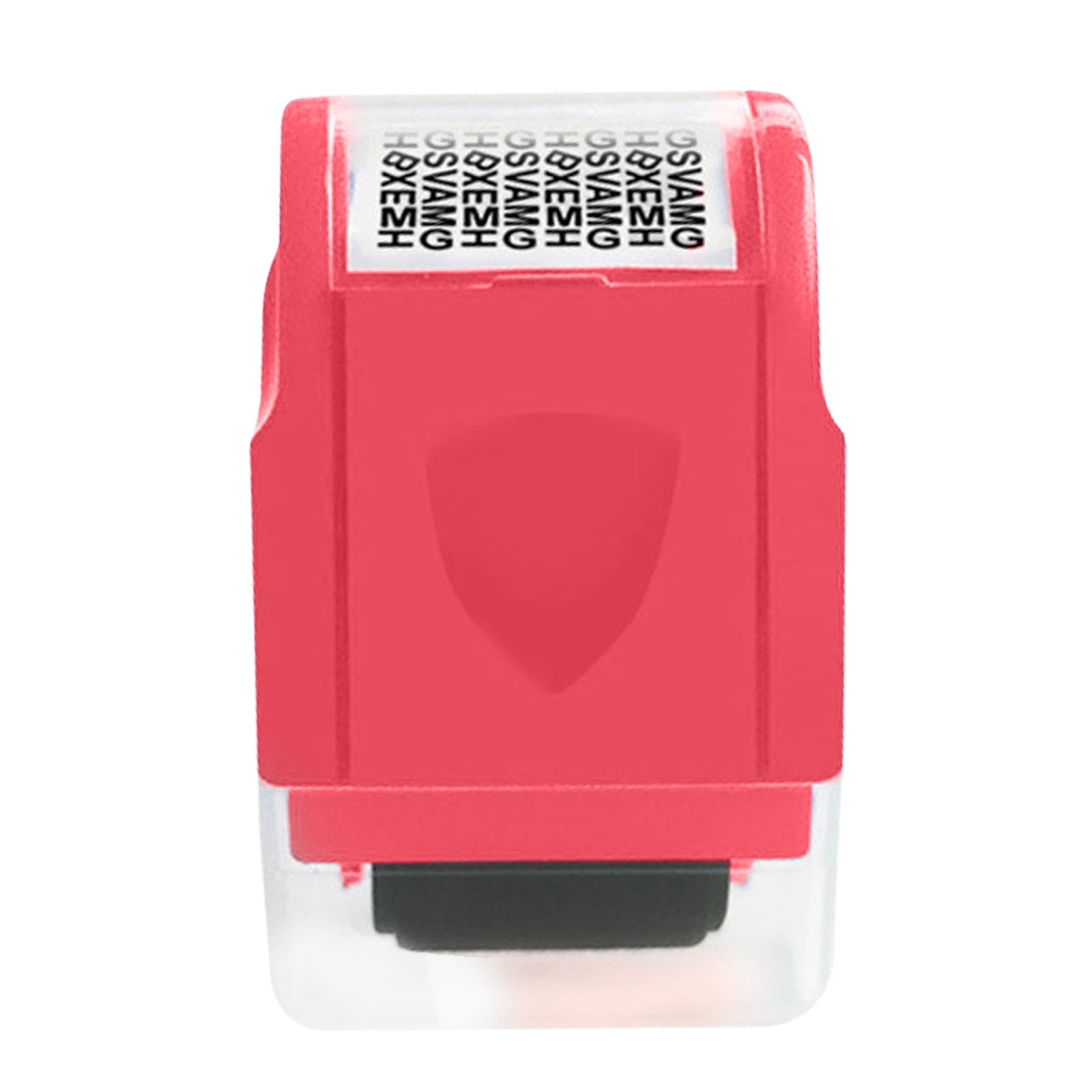 Roller Confidentiality Seal Rose Red 1Pc Confidentiality Seal Roller Stamp Identity Privacy Id Confidential Guard Data Preservation Roller Confidentiality Seal 3Ml JWDX One Size Rose Red - Image 1