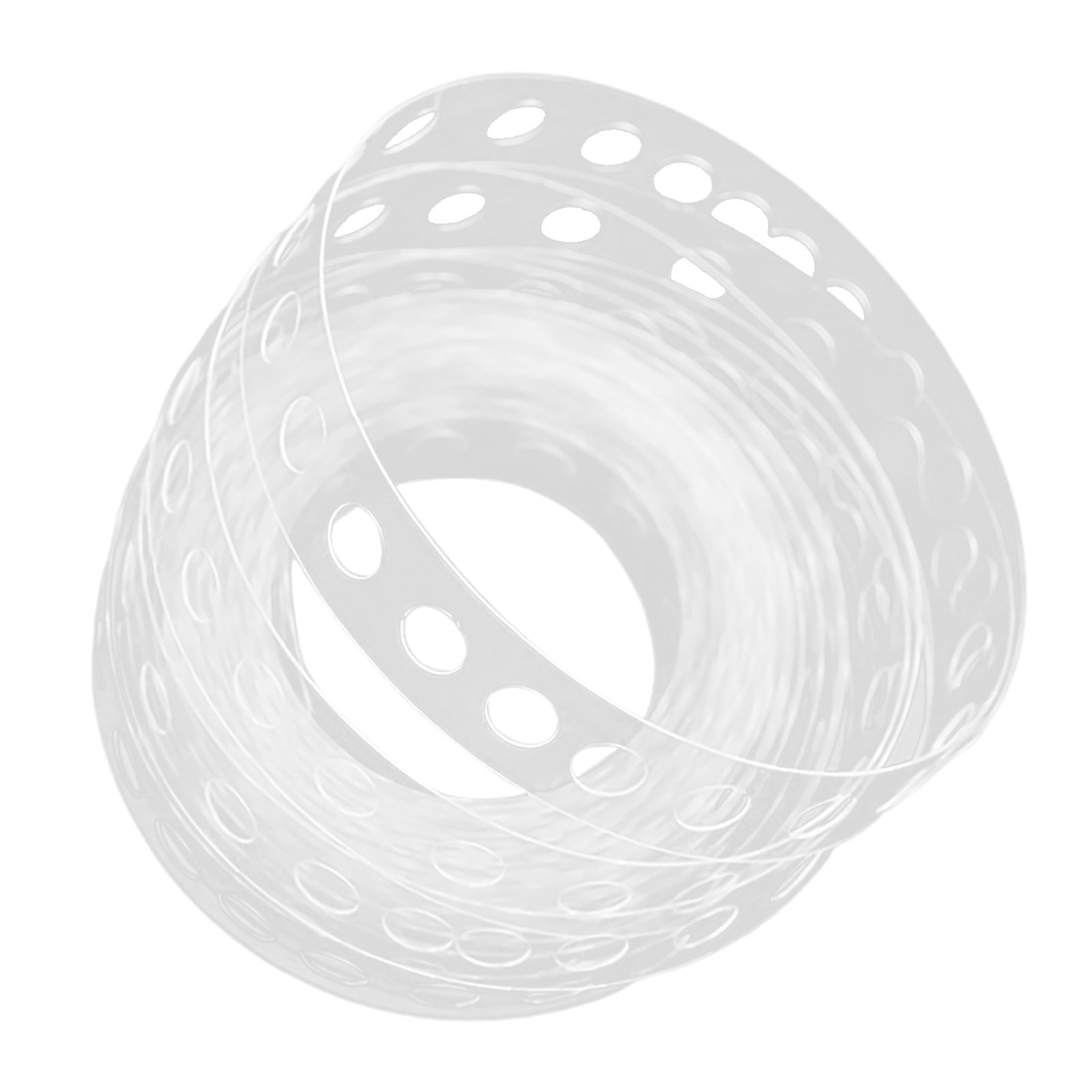 Adhesive Tape Jwdx Handmade Tape 5M Transparent Flexible Plastic Balloon Tape Strips for Birthday 110 Holes Balloon String with Hole Design for Easy Balloon Fixing and Decorations One Size Clear - Image 1