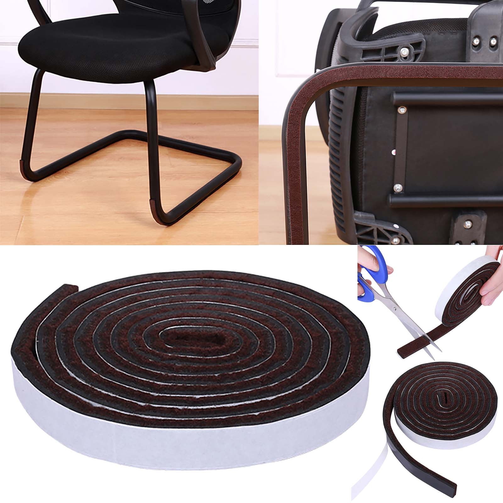 Home Furnishing Mats Jwdx Sofa Protective Cover Cropped Bow Chair Foot Pads Floor Protectors for Furniture Office Quiet Stool Leg Pads Furniture Sliding Pads for Hardwood Floors 1/2