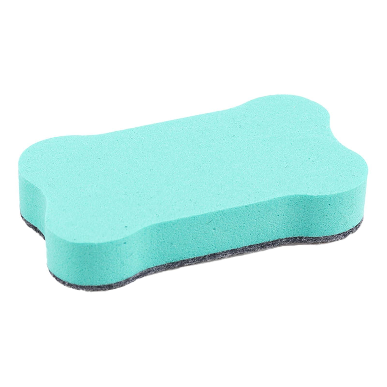 Magnetic Blackboard Eraser Green Jwdx Whiteboard Dry Eraser Eraser Bone Shape Suitable for Scho-ǒls Homes and Red Yellow Blue and One Size Green - Image 1