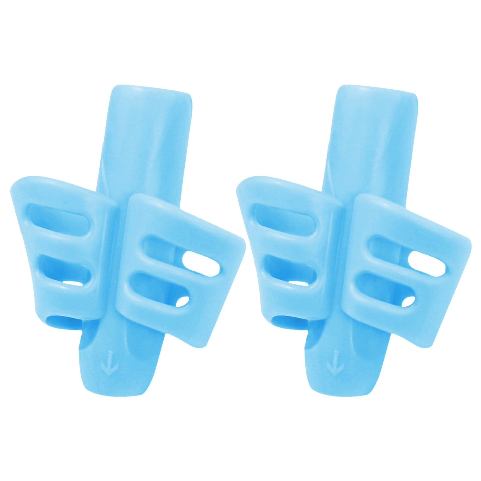 JWDX Hot Clearance! Pencils Grips Pencils Grips for kī-ds Handwriting Posture Correction Training Writing for kī-ds stǔdənts Chǐ-ldrən Special Needs, Primary Schǒ-ǒl stǔdənt Pen Grip *2 Light Blue Pen grip corrector Light blue - Image 1