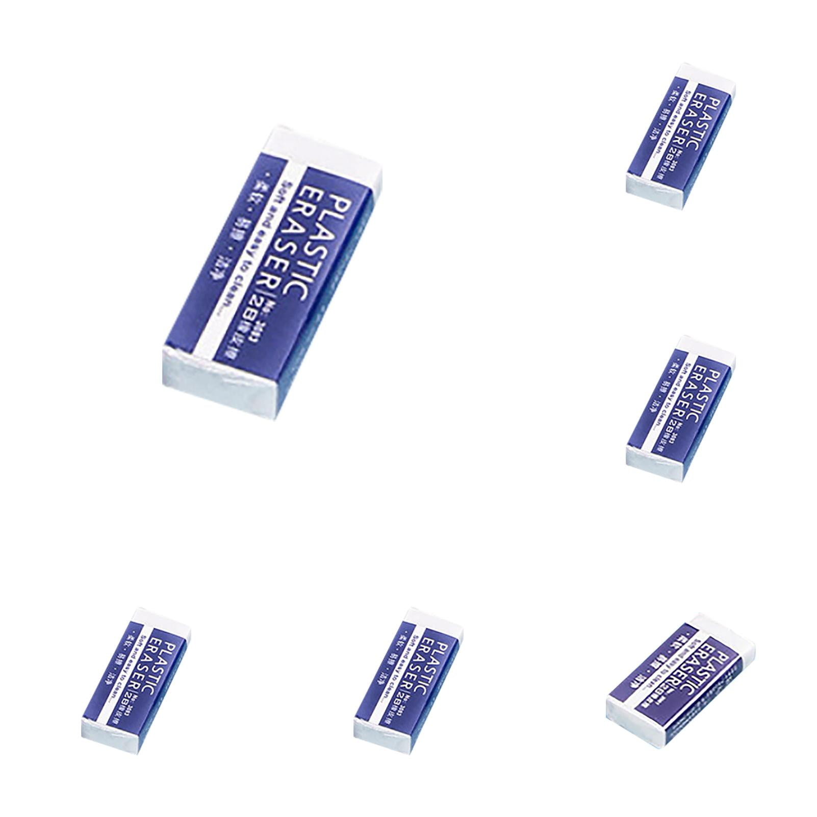 JWDX Hot Clearance! Stationery 2B Eraser stǔdənt Chǐ-ldrən Eraser Art Sketch Painting Pencil Eraser Learning Stationery, 5 Large Erasers + 5 Small Erasers Stationery 2B eraser L+S S*5+L*5 - Image 2