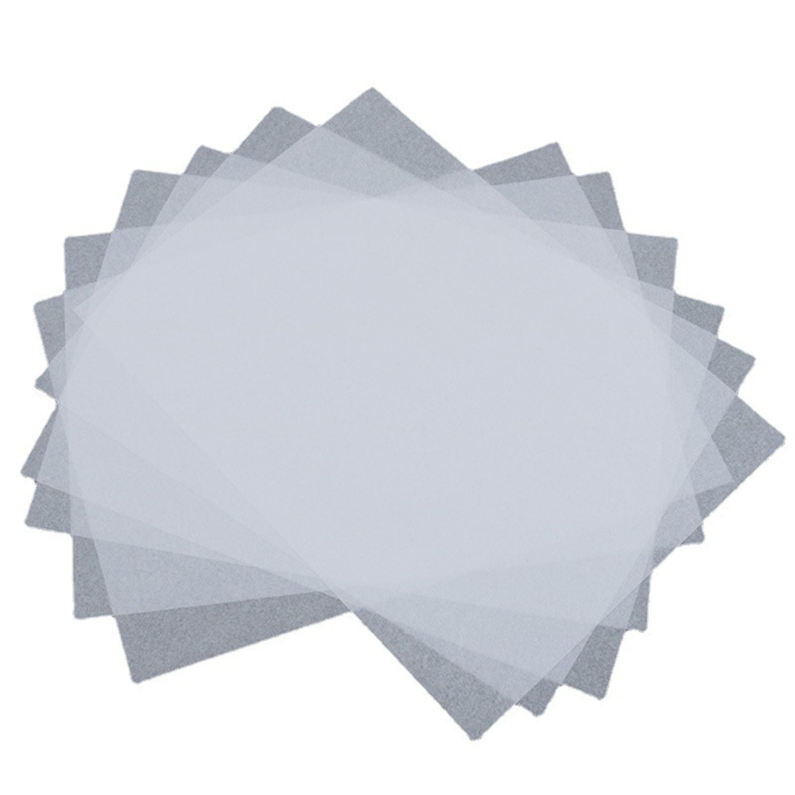 JWDX Hot Clearance! 100Pc Sheet Translucent Tracing Paper for Drawing Calligraphy Painting, 100 Sheets of Tracing Paper Translucent tracing paper White - Image 1
