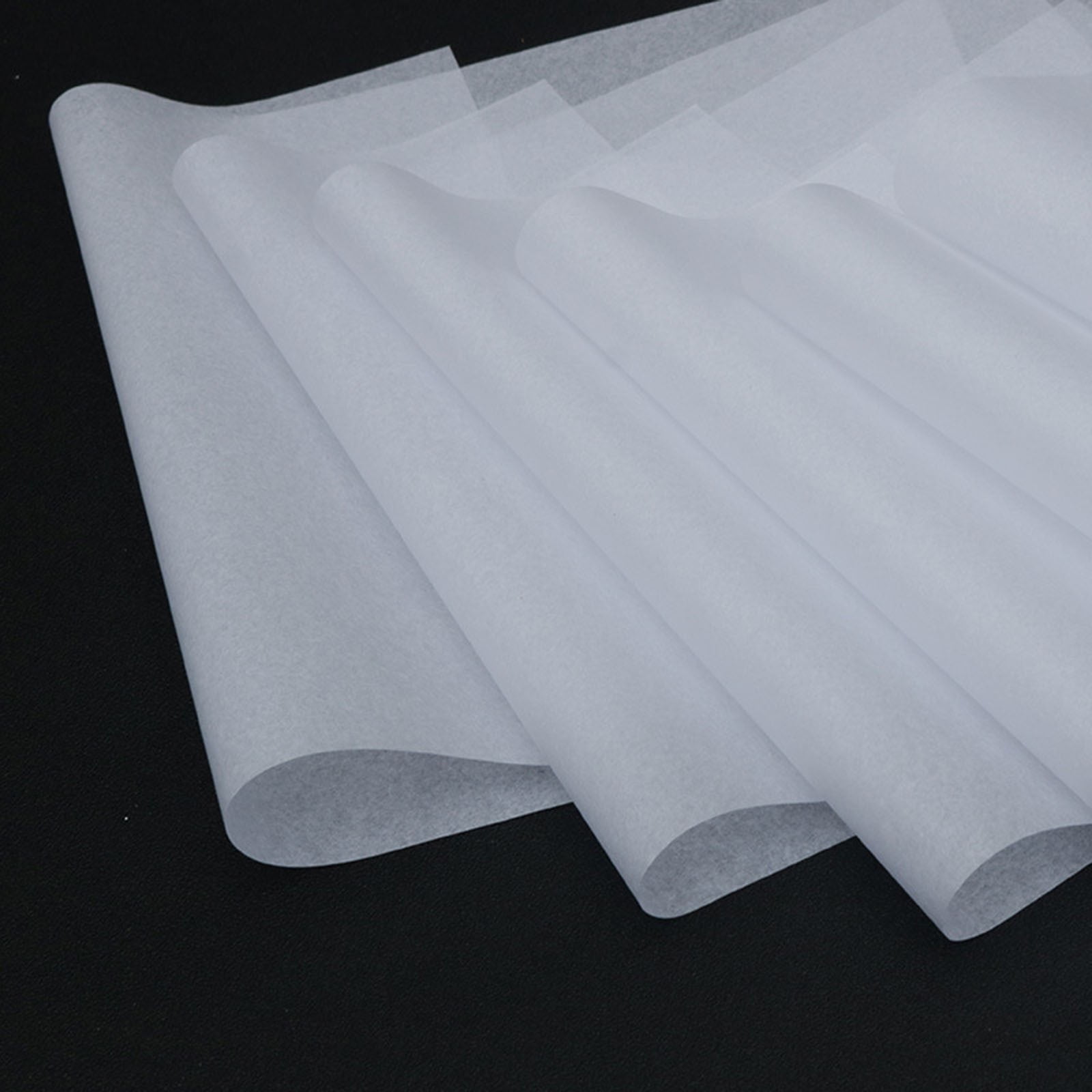 JWDX Hot Clearance! 100Pc Sheet Translucent Tracing Paper for Drawing Calligraphy Painting, 100 Sheets of Tracing Paper Translucent tracing paper White - Image 6