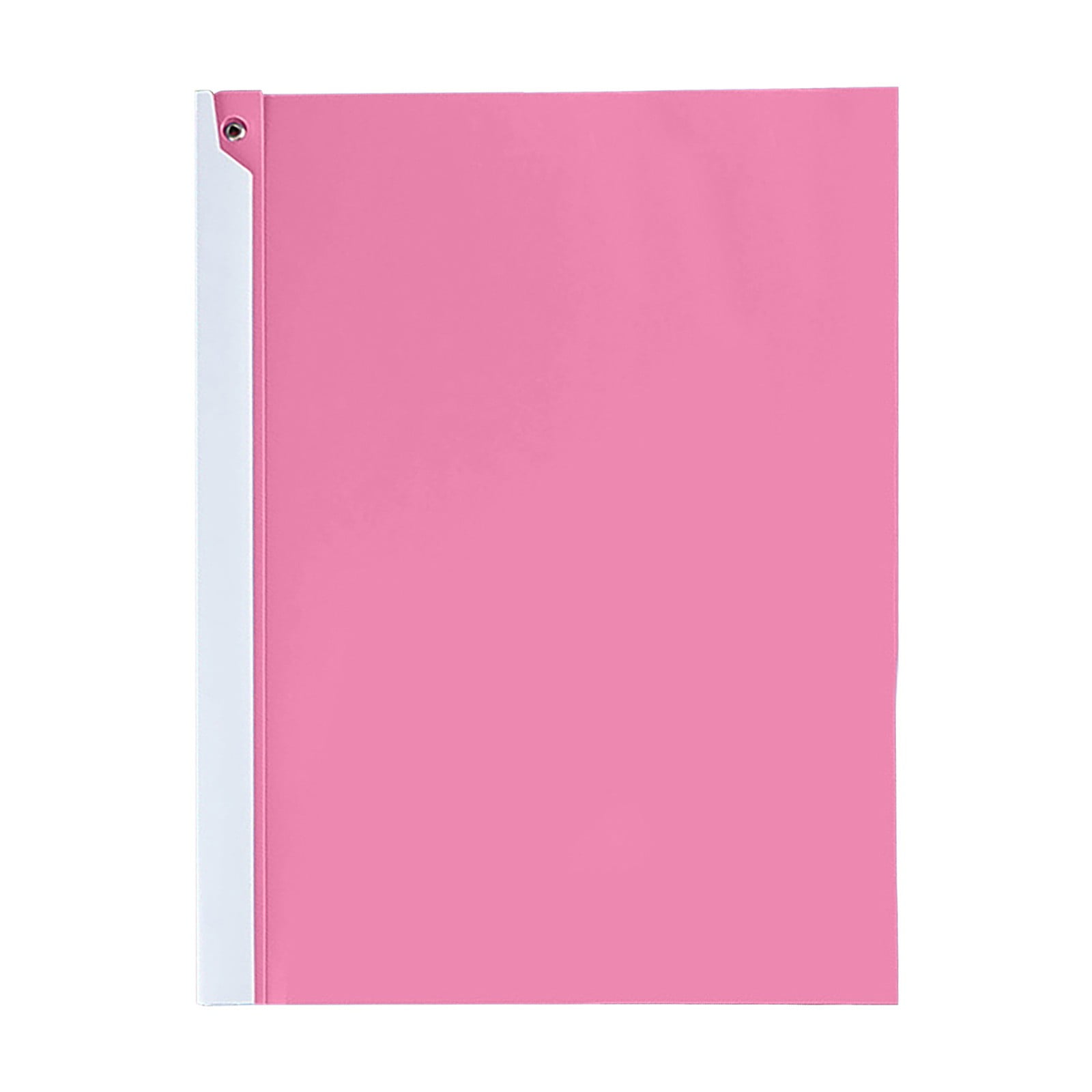 JWDX Hot Clearance! 1 Pack A4 Clear Front Report Covers Plastic Presentation Folders Resume Portfolio Folder Paper Swivel Sliding Bar File Folder for Presentation Document, Folder*1 Blue Folder Black - Image 1