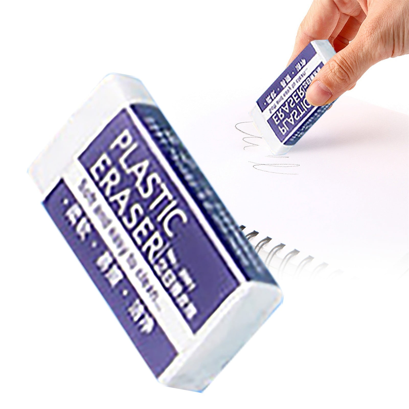 JWDX Hot Clearance! Stationery 2B Eraser stǔdənt Chǐ-ldrən Eraser Art Sketch Painting Pencil Eraser Learning Stationery, 30 Erasers Stationery 2B eraser Small S*30 - Image 3