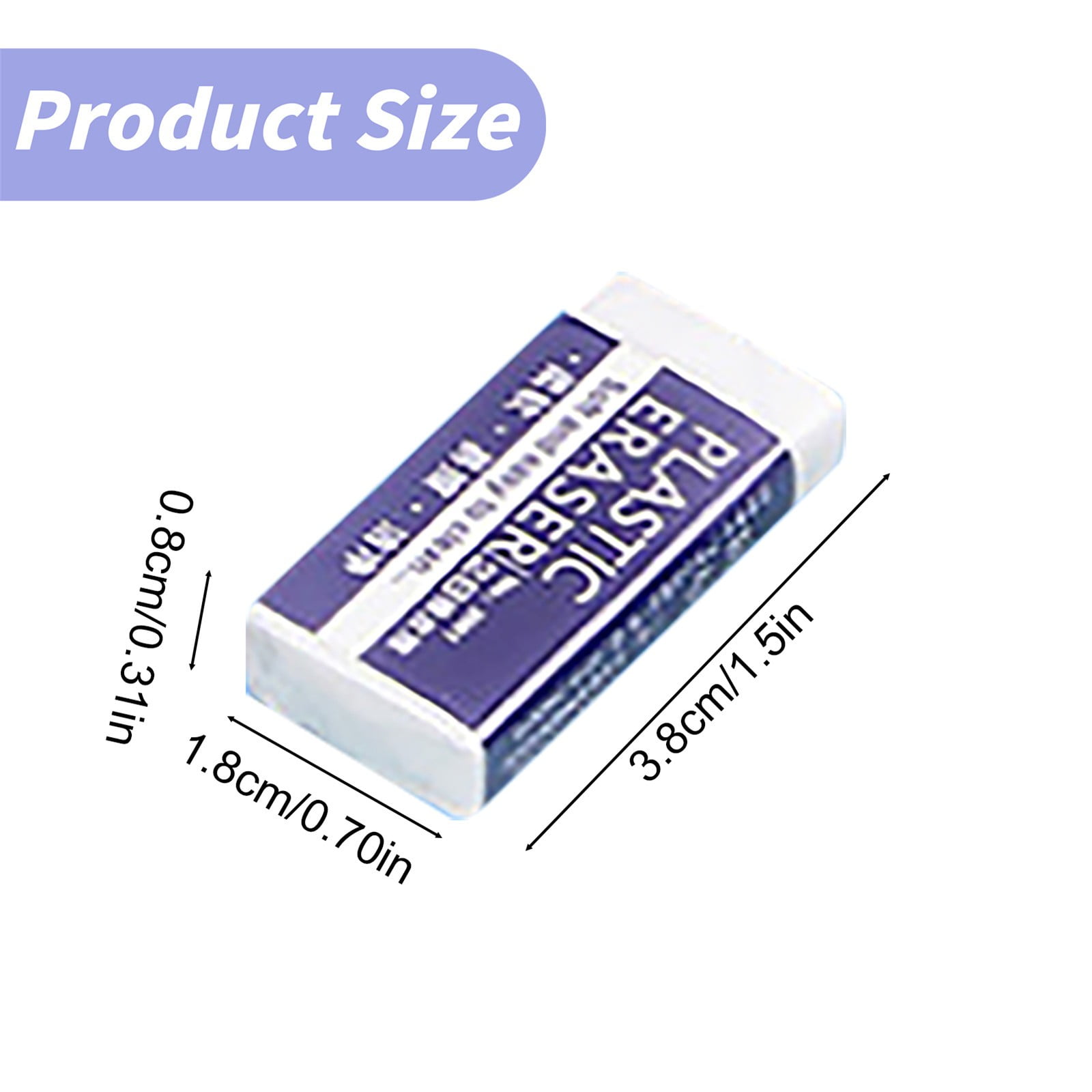 JWDX Hot Clearance! Stationery 2B Eraser stǔdənt Chǐ-ldrən Eraser Art Sketch Painting Pencil Eraser Learning Stationery, 1 Eraser 1Pc Stationery 2B eraser Small 1PC - Image 3