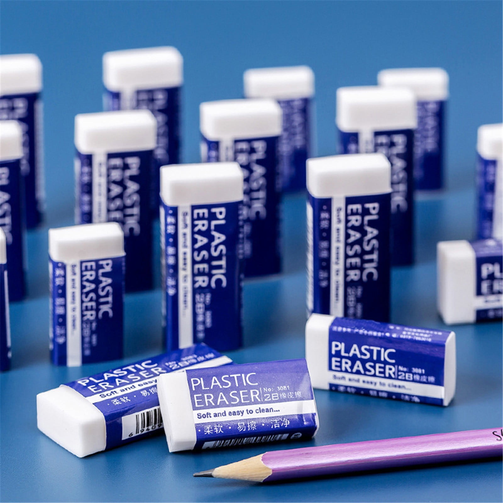 JWDX Hot Clearance! Stationery 2B Eraser stǔdənt Chǐ-ldrən Eraser Art Sketch Painting Pencil Eraser Learning Stationery, 1 Eraser 1Pc Stationery 2B eraser Small 1PC - Image 7