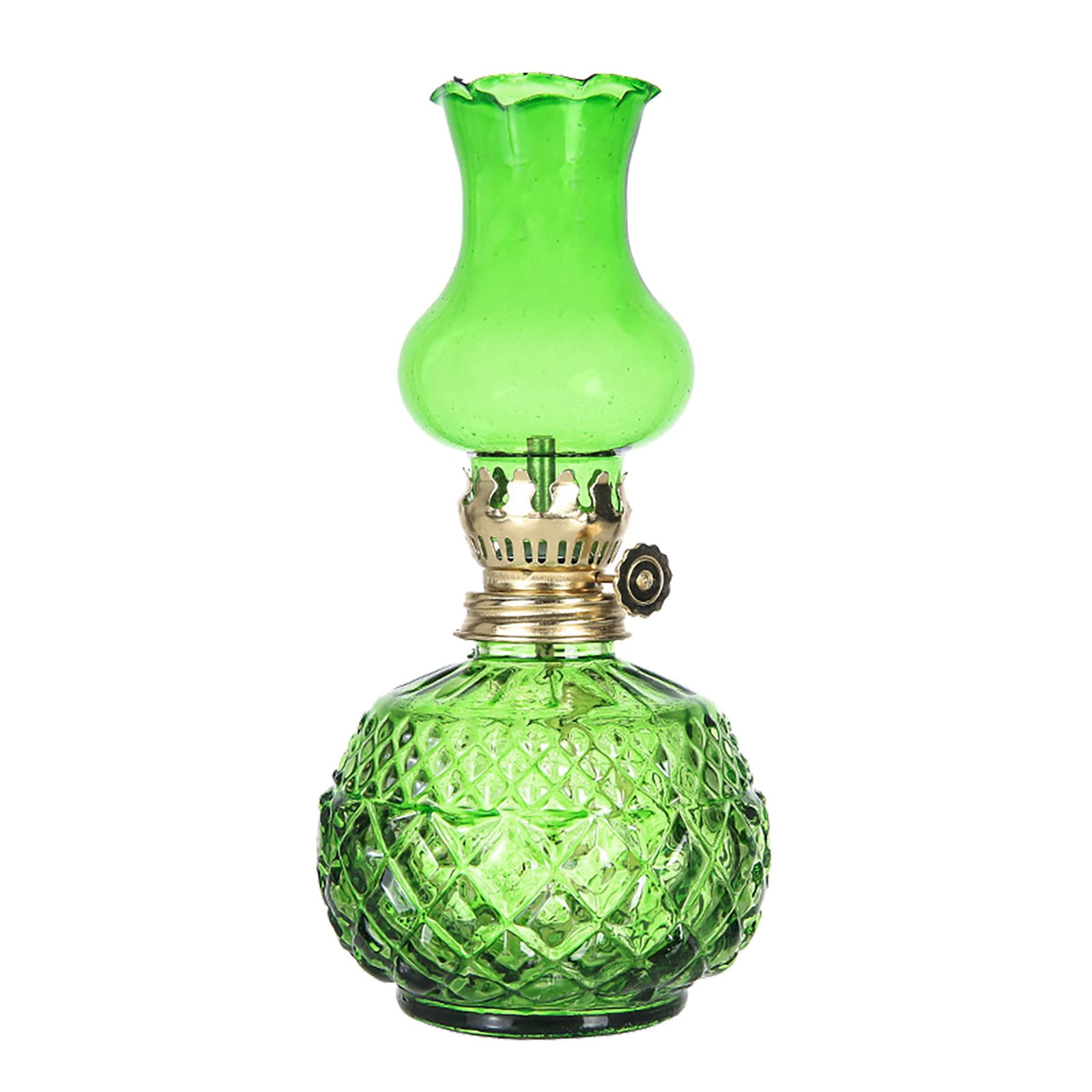 LGCASL Glass Kerosene Indoor Retro Classic Burning Lights Oil Lamp for Home Bedroom Table Decorations Emergency Use, 1*Glass Lamp Glazed Lamp, Clear One Size Glazed lamp, clear - Image 5