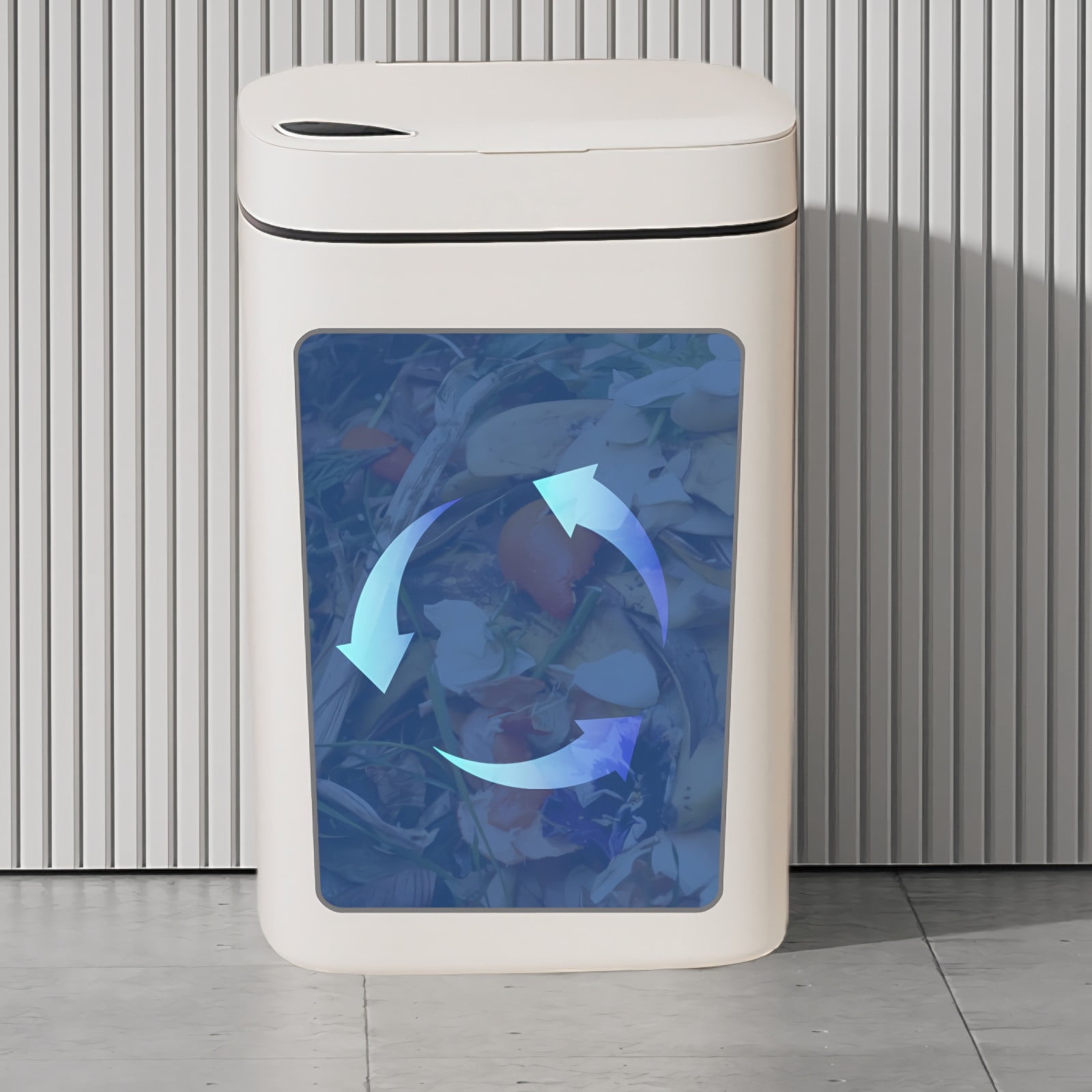 Grrvtrz Touchless Bathroom Trash Can.6 Gallon Automatic Motion Sensor Rubbish Can with Lid Water Proof Narrow Small Garbage Bin,Garbage Can,Cleaning Supplies - Image 7