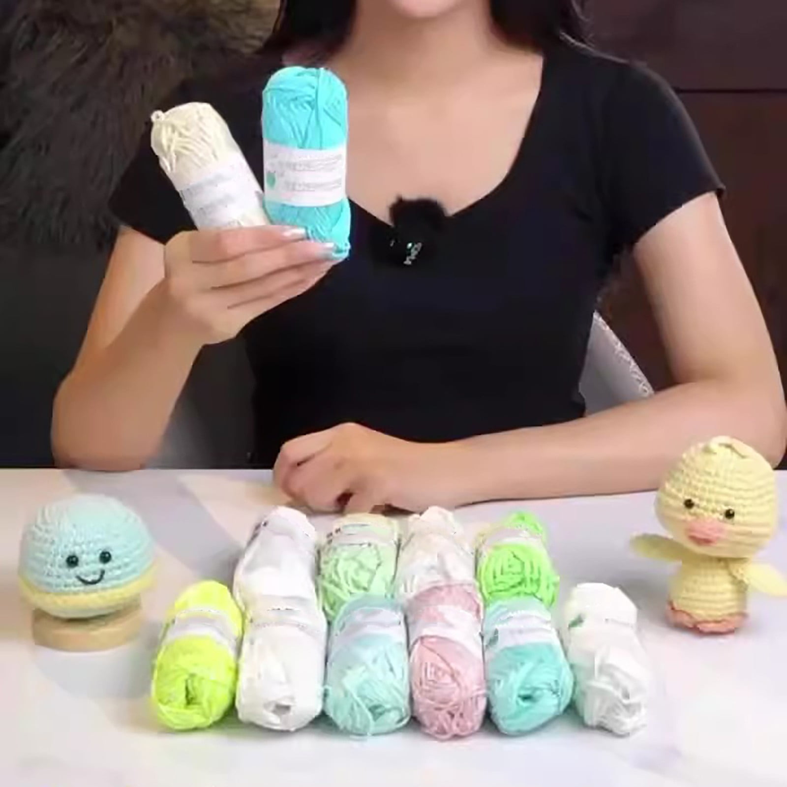 LGCASL Diy Glow in the Dark Yarn*1 Diy Glow Yarn Glow in the Dark Yarn for Crochet Glow Yarn for Knitting Crocheting Crafts Sewing Beginners Christmas Decorations, Onion Yellow Diy Yarn Gray - Image 4