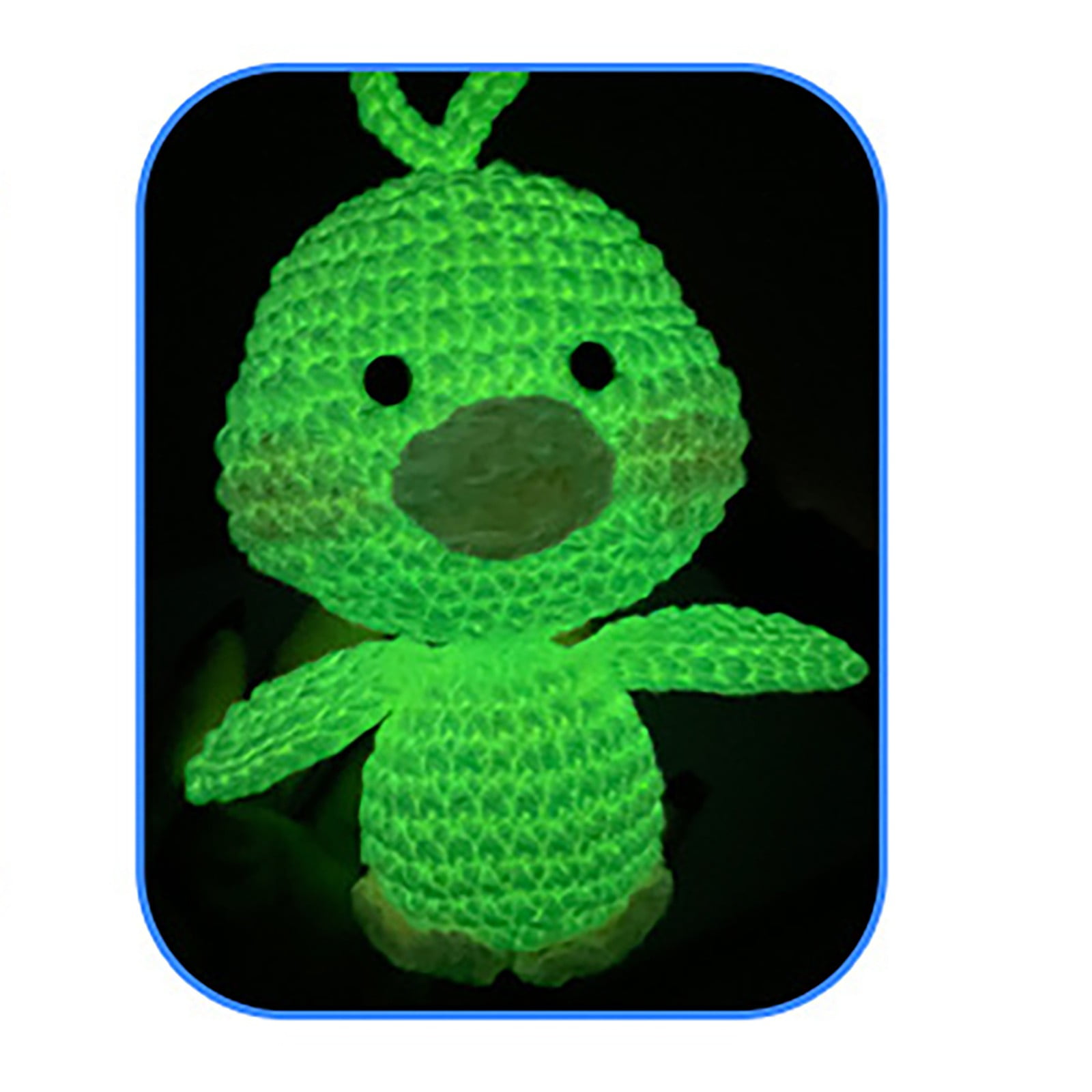 LGCASL Diy Glow in the Dark Yarn*1 Diy Glow Yarn Glow in the Dark Yarn for Crochet Glow Yarn for Knitting Crocheting Crafts Sewing Beginners Christmas Decorations, Onion Yellow Diy Yarn Gray - Image 7