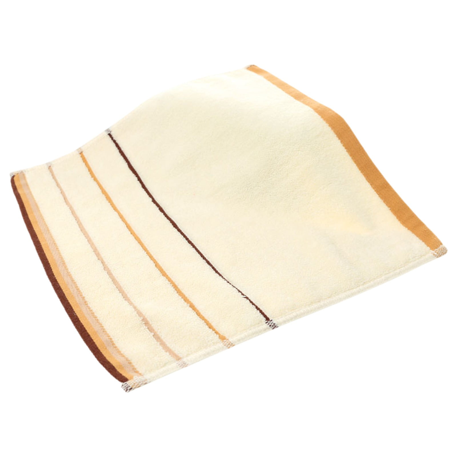 1 Towel Square Pure Cotton Towel Thickened Absorbent Large Square Towel Kindergarten Cleaning Towel Hand Towel One Size White - Image 1