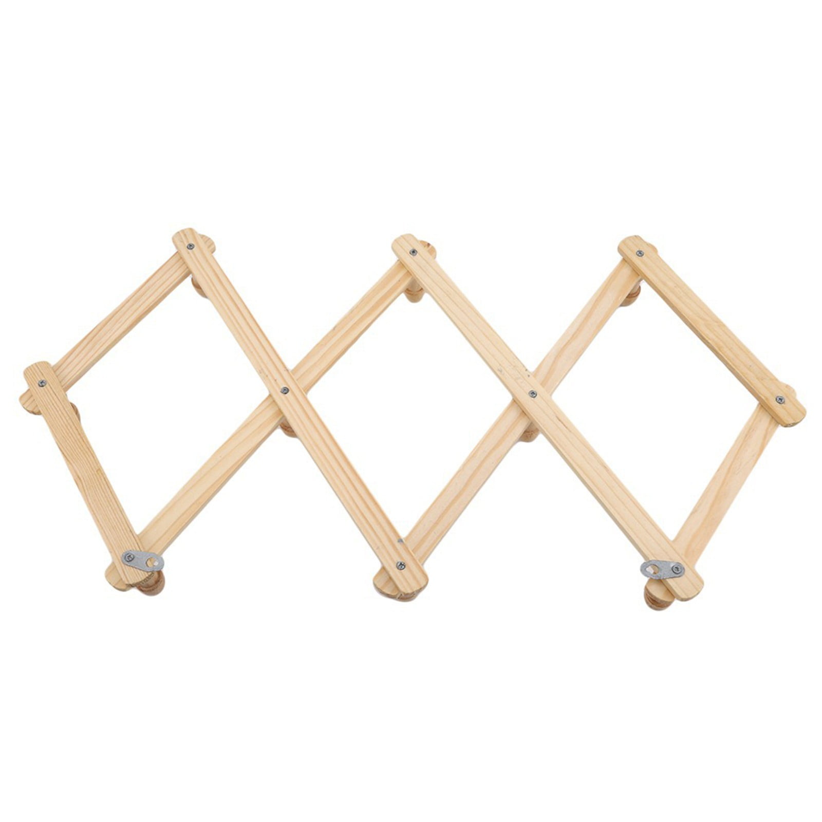LGCASL, Telescopic Folding Coat Rack Wall Wooden Coat Rack for Hat Cap Belt Umbrella Drying Rack on the Wall, Telescopic Folding Wall-Mounted Coat Rack Telescopic folding wall-mounted coat rack Beige - Image 1