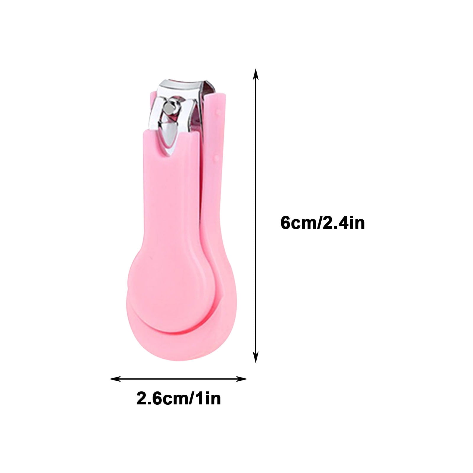 Bpyeka Nail Clippers for Babies Secure Nails for Scissors Trimmers Finger for Tools for Nail and Gifts for Shower Nail Clippers for,Home Improvement,Household Essentials 5.12*2.36*0.79 Blue - Image 1