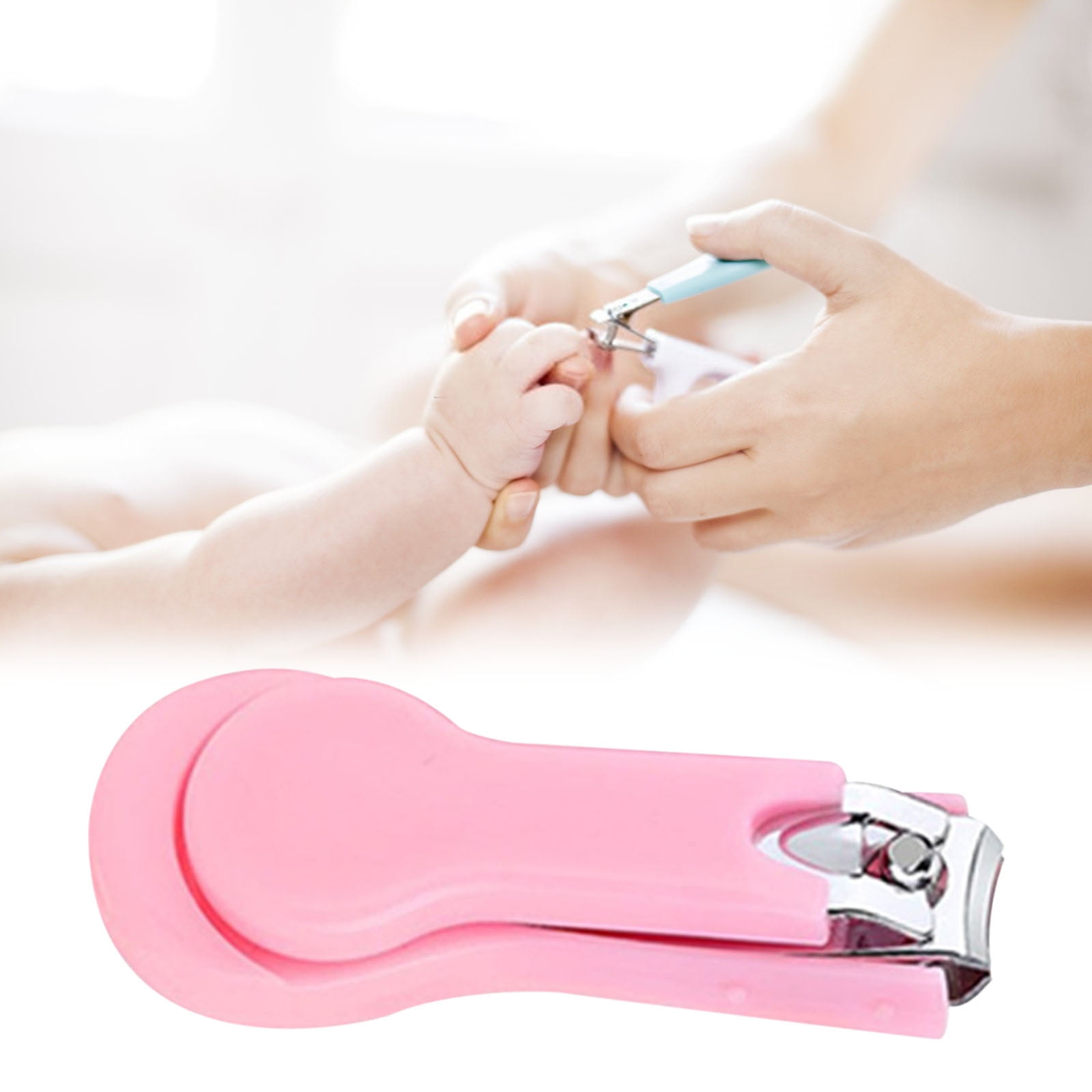 Bpyeka Nail Clippers for Babies Secure Nails for Scissors Trimmers Finger for Tools for Nail and Gifts for Shower Nail Clippers for,Home Improvement,Household Essentials 5.12*2.36*0.79 Blue - Image 5