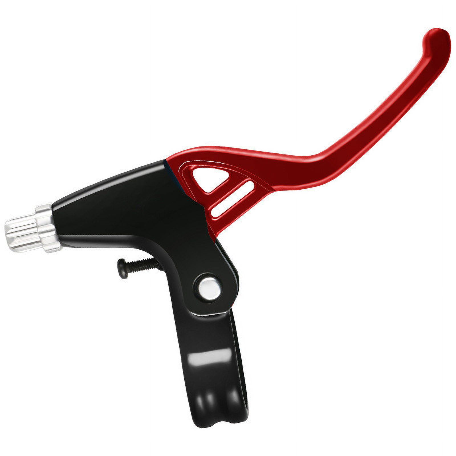Bpyeka 1Pair Brake Levers Universal Full Aluminum Alloy Brake Handle BMX Brake Handle Mountain Cycling Brake Levers for Most,Tools,Household Essentials 5.51*3.54*0.98 Silver - Image 5