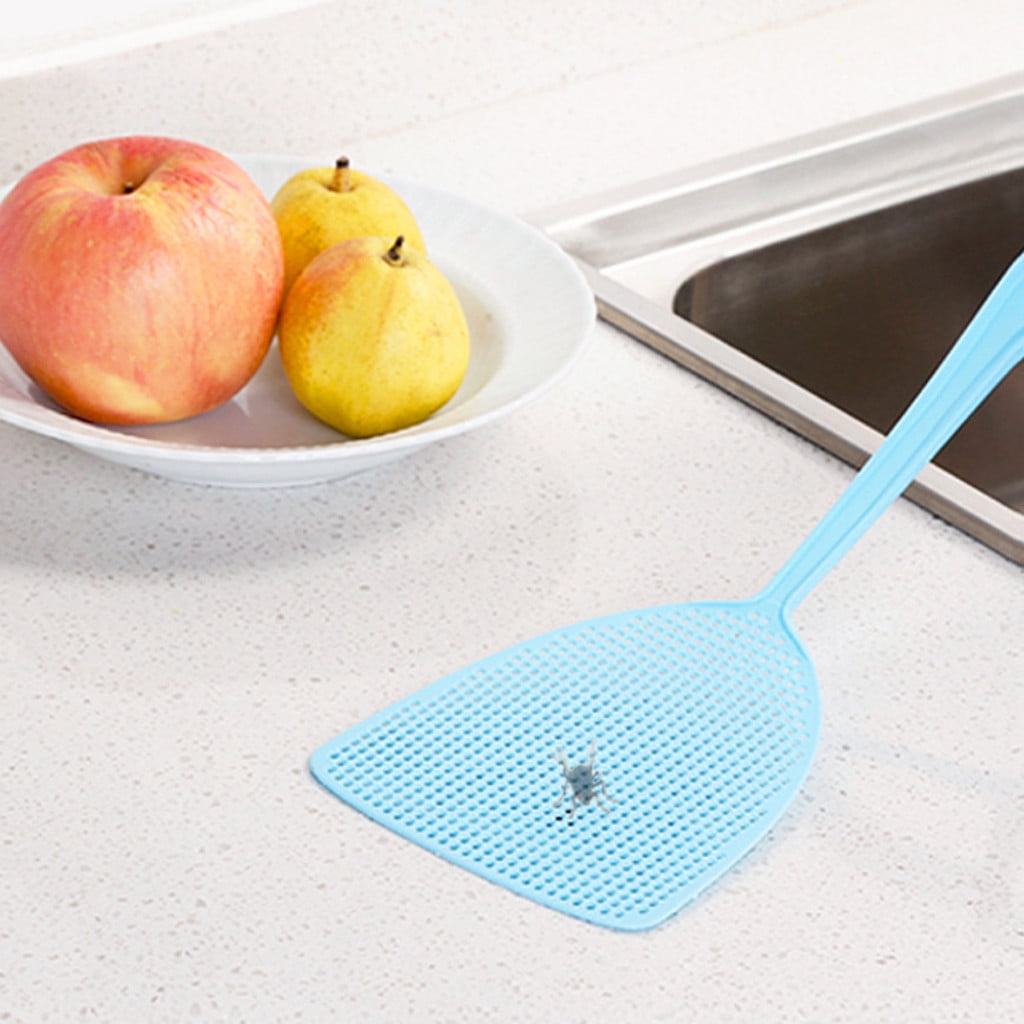 WQQZJJ Office Supplies Fly Swatter Pest Control 3pcs Manual Plastic 17.5” Durable Long Handle Up To 40% Off Home on Clearance - Image 3