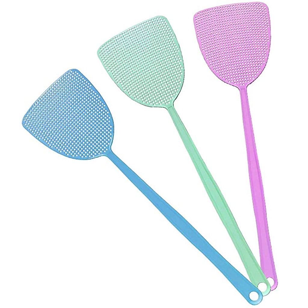 WQQZJJ Office Supplies Fly Swatter Pest Control 3pcs Manual Plastic 17.5” Durable Long Handle Up To 40% Off Home on Clearance - Image 5