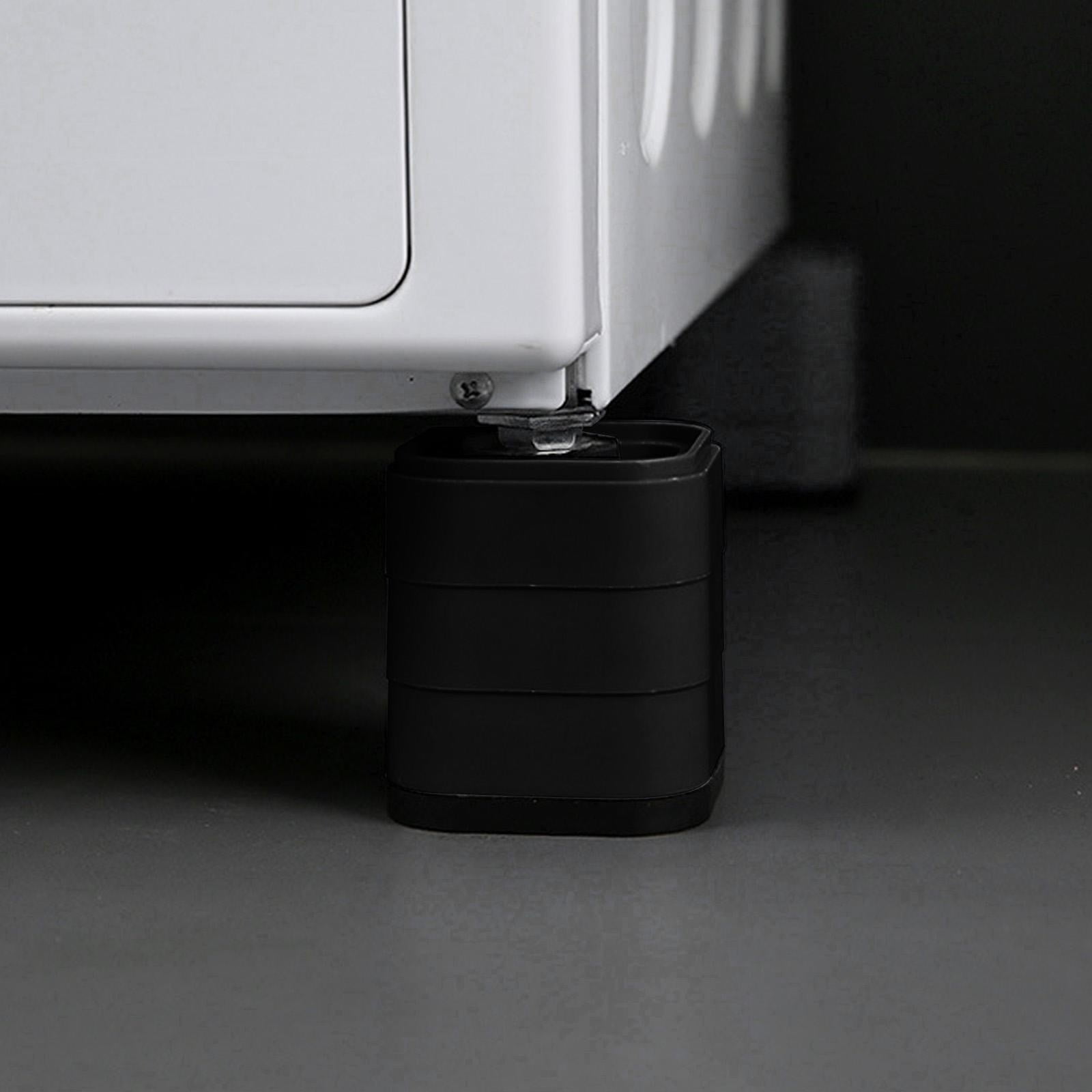 LGCASL Clearance! L: 6 cm,W: 6 cm Furniture Adjustable Adjustable Bed for Table Desk Couch Chair Sofa Cabinet Bed Legs Dorm Anti Rubber- W: 6 cm,L: 8 cm Black - Image 8