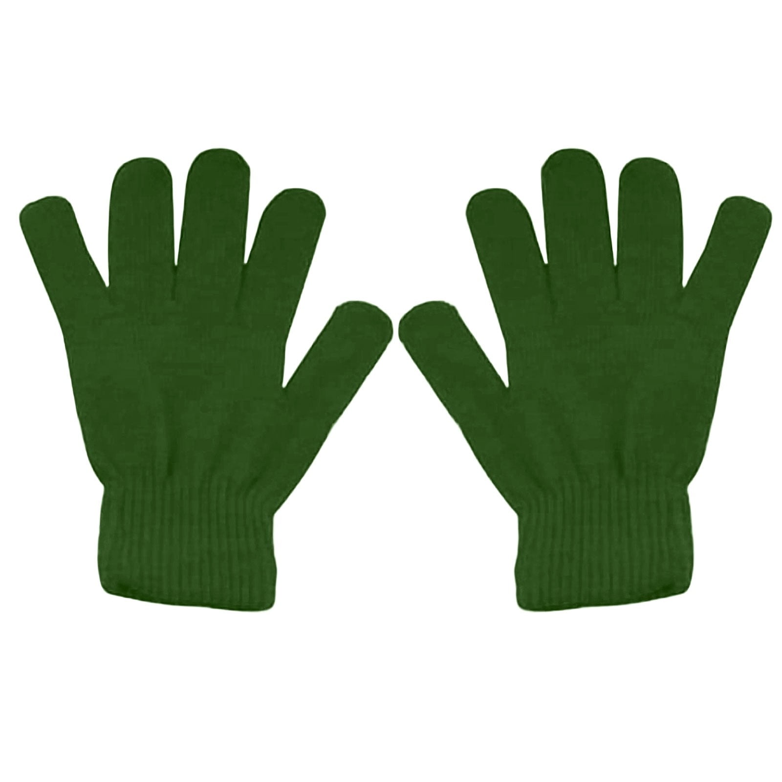LGCASL Clearance! Winter Gloves Warm Strecty Knit Gloves for Men Women- Dark Gray One Size Bronze - Image 4