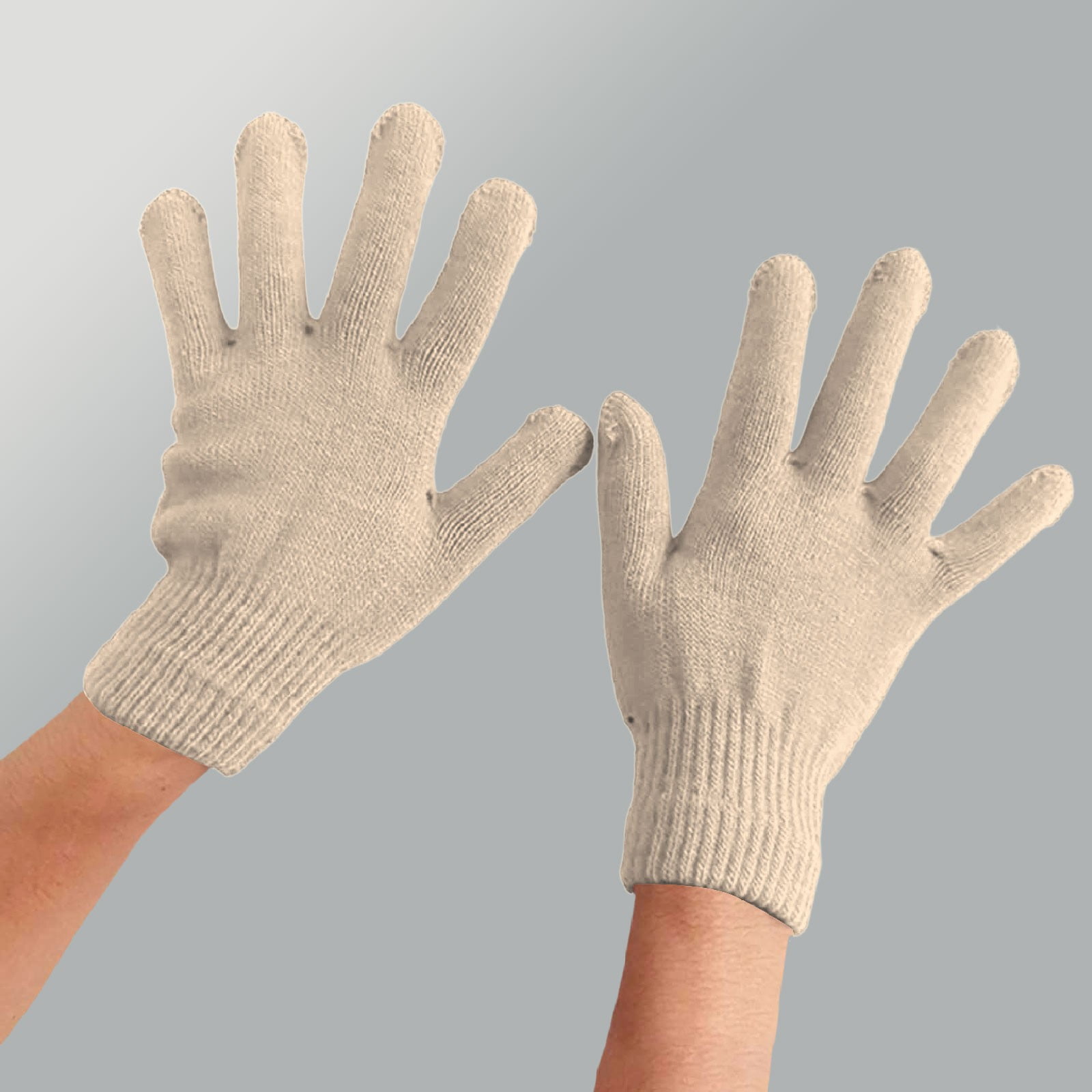 LGCASL Clearance! Winter Gloves Warm Strecty Knit Gloves for Men Women- Dark Gray One Size Khaki - Image 2