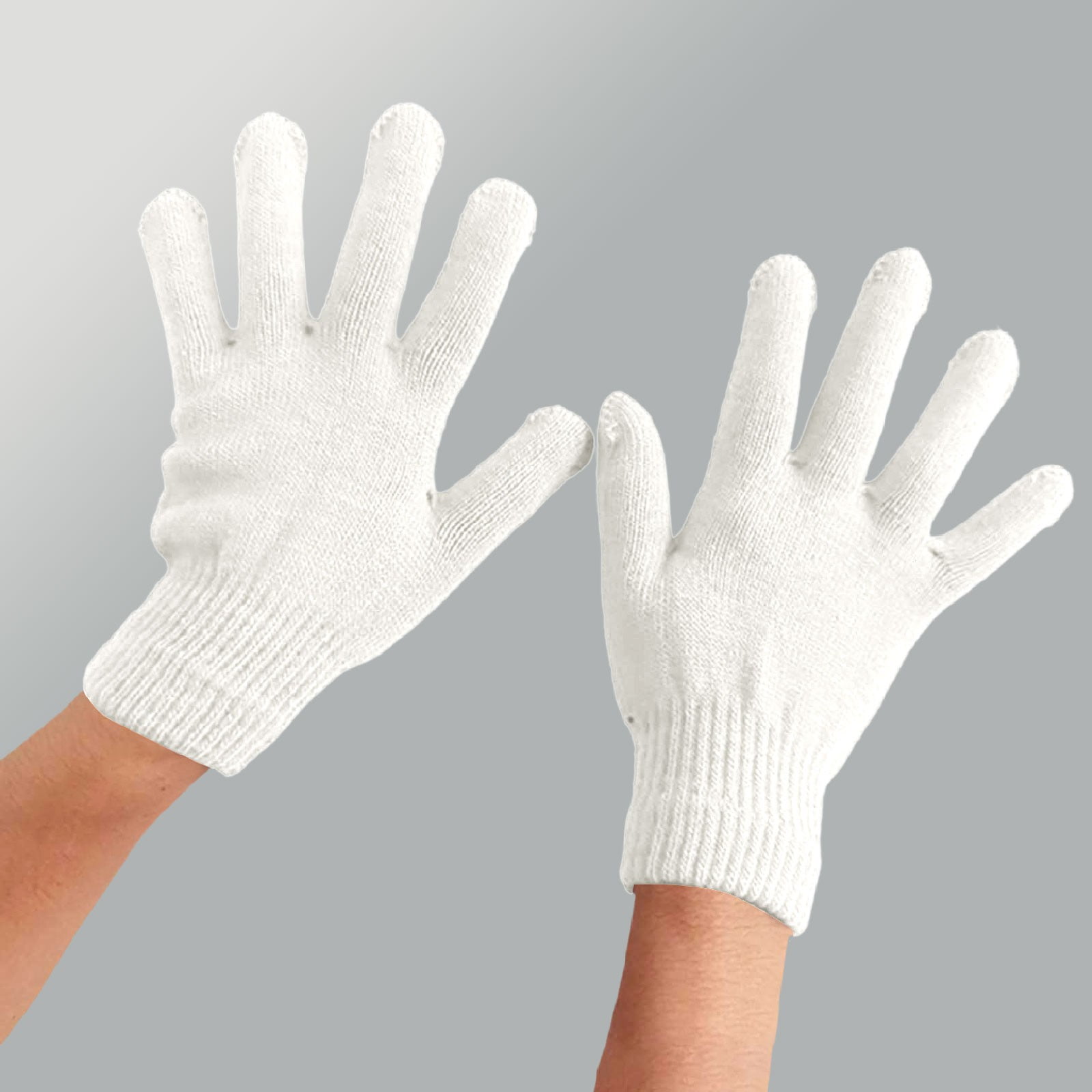 LGCASL Clearance! Winter Gloves Warm Strecty Knit Gloves for Men Women- Dark Gray One Size White - Image 2