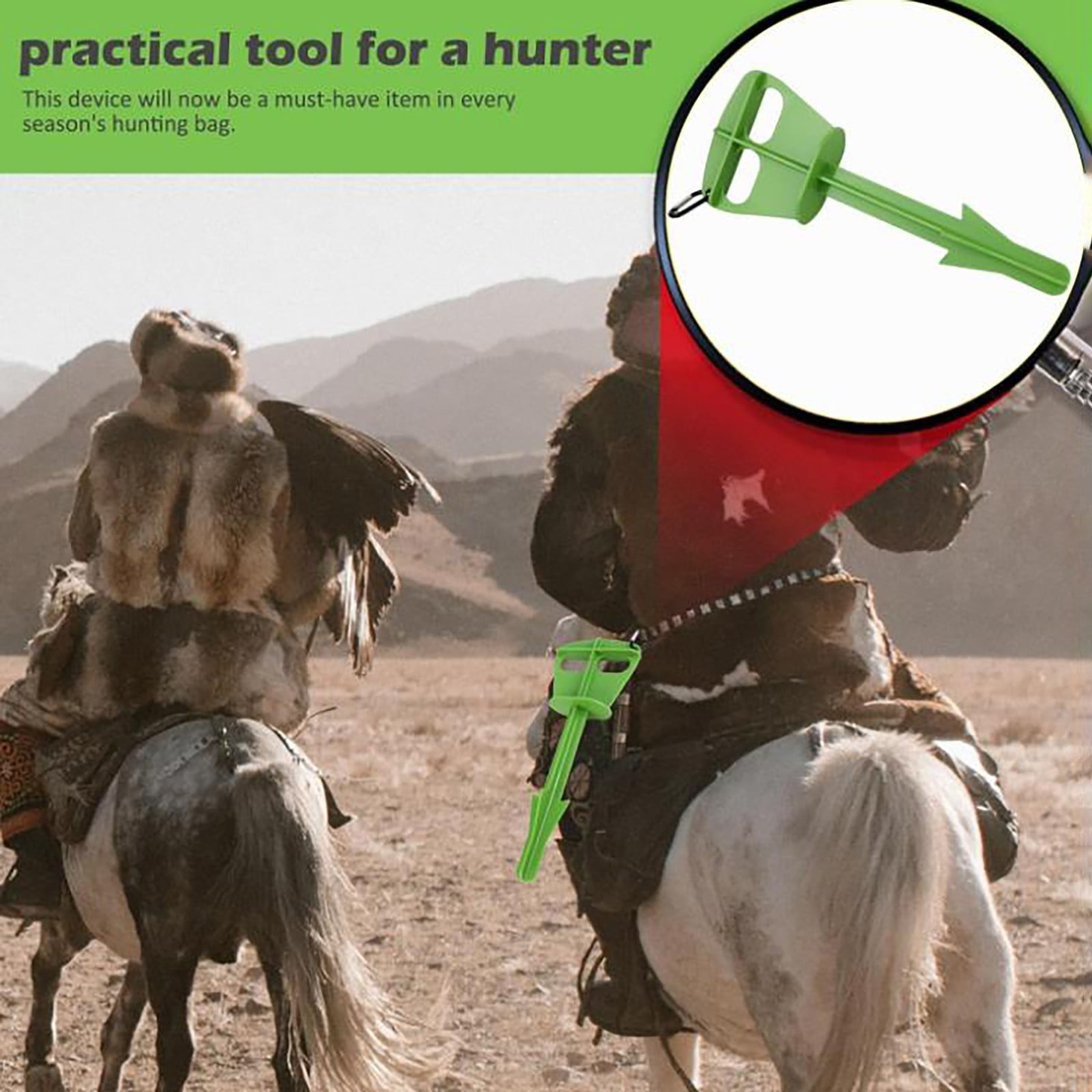 LGCASL Clearance! Hunting Accessories Deer Large Animals Domestic Animals Anal Cleaning. Butt Game Dressing Tool for Deer Large Animal Anus Cleaning Hunting Tool- One Size Orange - Image 6