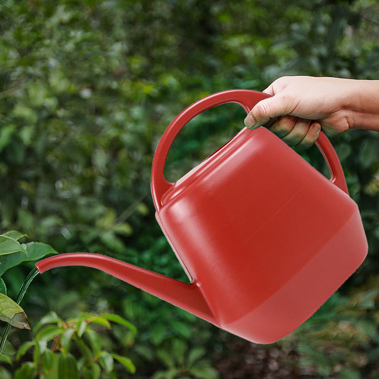 LGCASL 4L Large Capacity Long Spout Watering Can 4L Large Capacity Long Mouth Watering Pot Household Plastic Garden Tools Watering Pot Watering Pot C - Image 2
