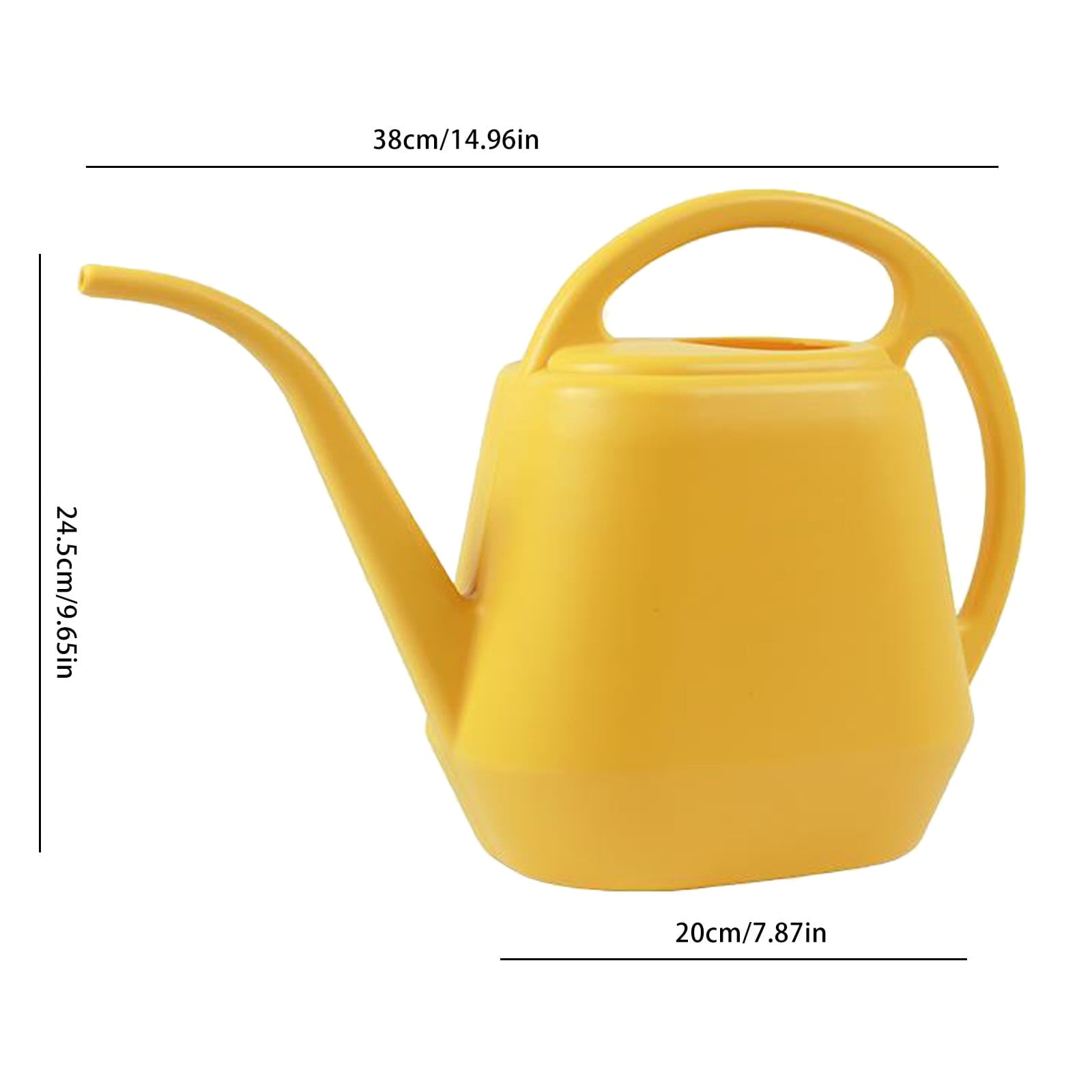 LGCASL 4L Large Capacity Long Spout Watering Can 4L Large Capacity Long Mouth Watering Pot Household Plastic Garden Tools Watering Pot Watering Pot C - Image 4