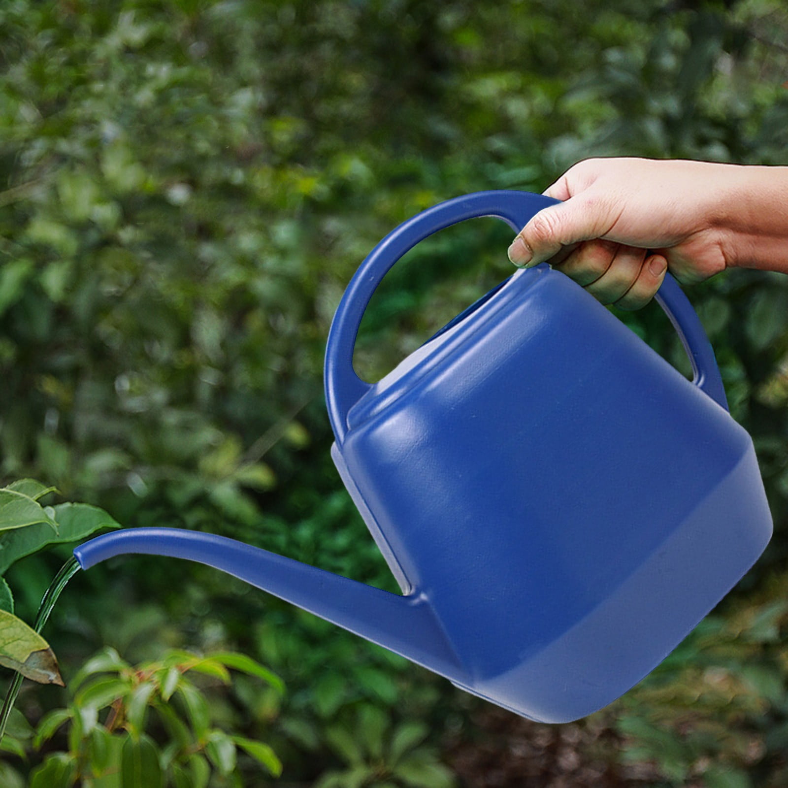 LGCASL 4L Large Capacity Long Spout Watering Can 4L Large Capacity Long Mouth Watering Pot Household Plastic Garden Tools Watering Pot Watering Pot D - Image 2