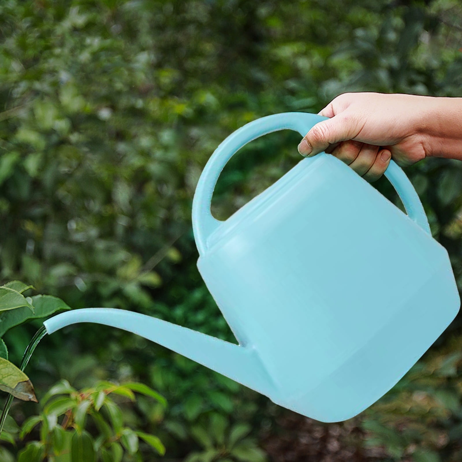 LGCASL 4L Large Capacity Long Spout Watering Can 4L Large Capacity Long Mouth Watering Pot Household Plastic Garden Tools Watering Pot Watering Pot D - Image 5