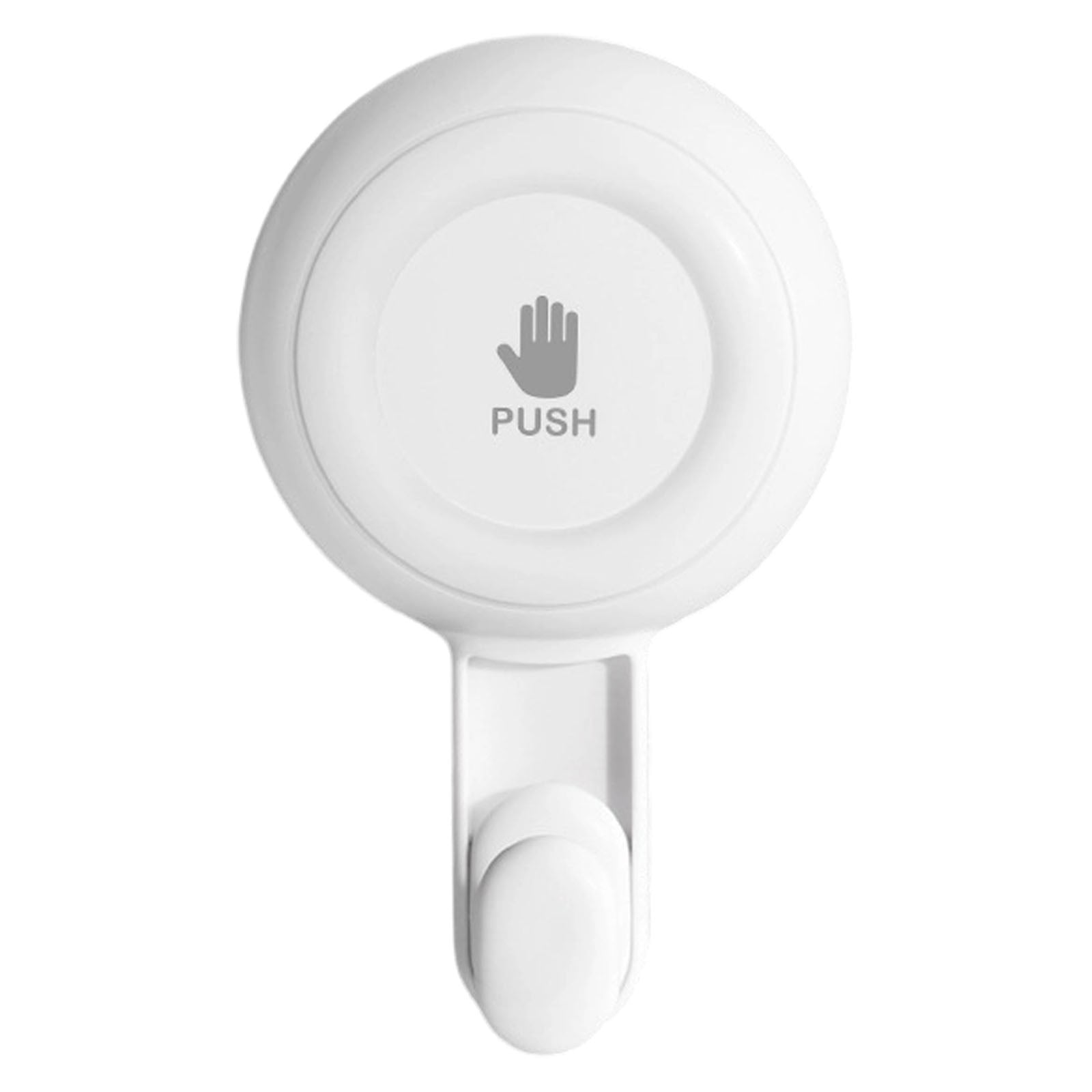 LGCASL Vacuum Rotary Suction Cup Hook Vacuum Suction Cup Hook No Drill Rotating Single Hook Wall Hanger for Kitchen/Bathroom Removable Damage Free Holder 6.8*11.1cm A - Image 3
